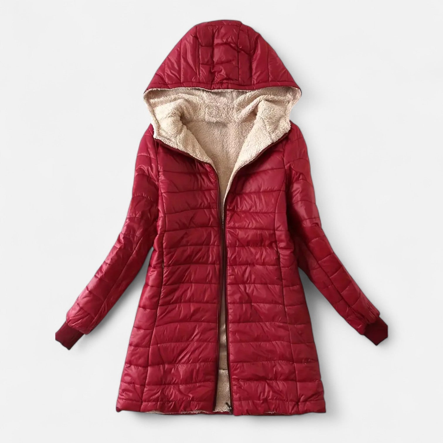 Dorevelle | Women's Mid-Length Jacket – Elegant & Cozy Seasonal Style