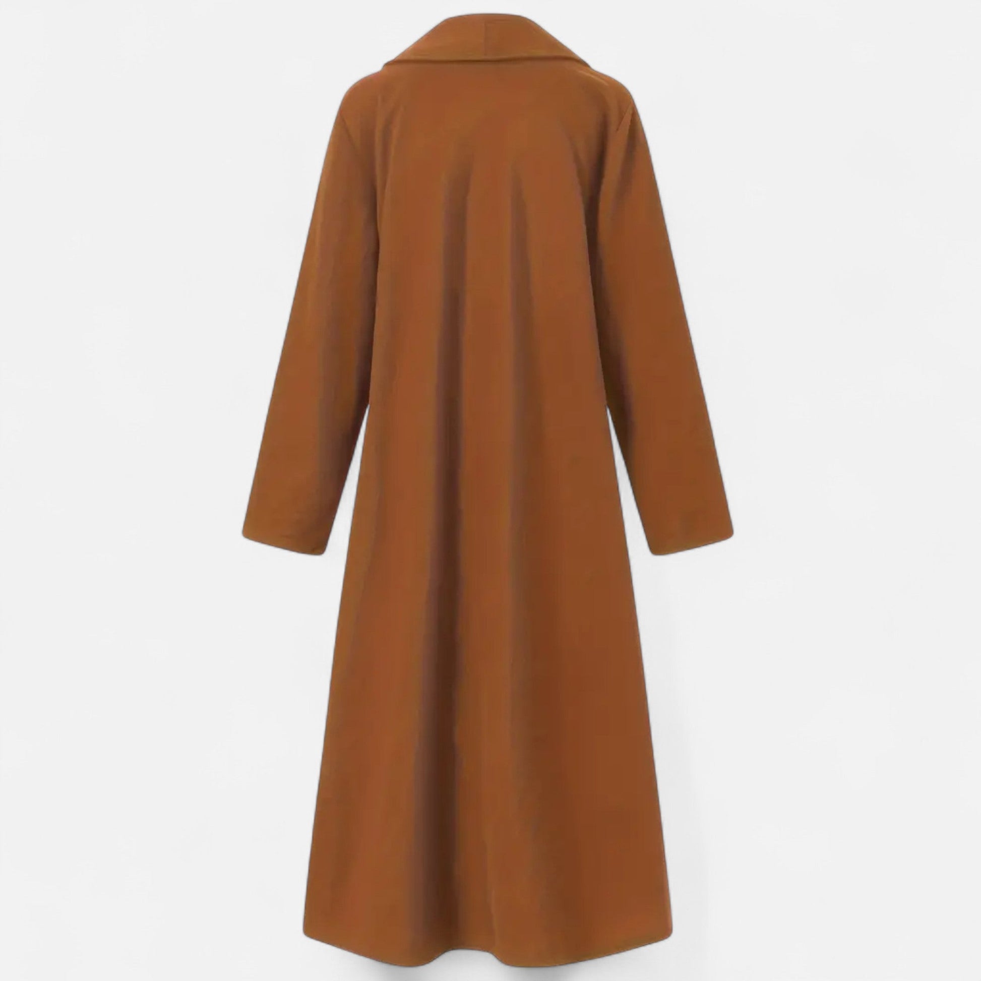 Dorevelle Women's Plus Size Overcoat with Stylish Lapel Collar for Elegant Look