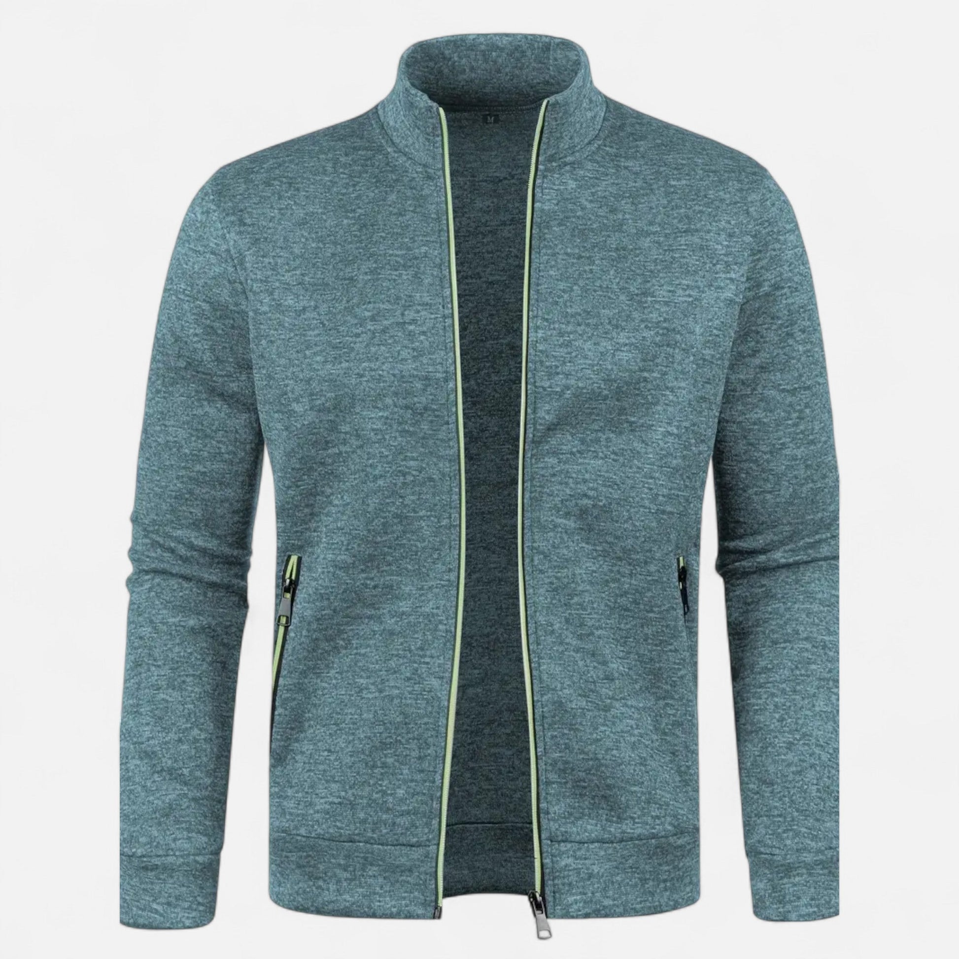 Dorevelle | Herren-Zip-Cardigan – Zeitloser Herbst-Winter-Strickstil