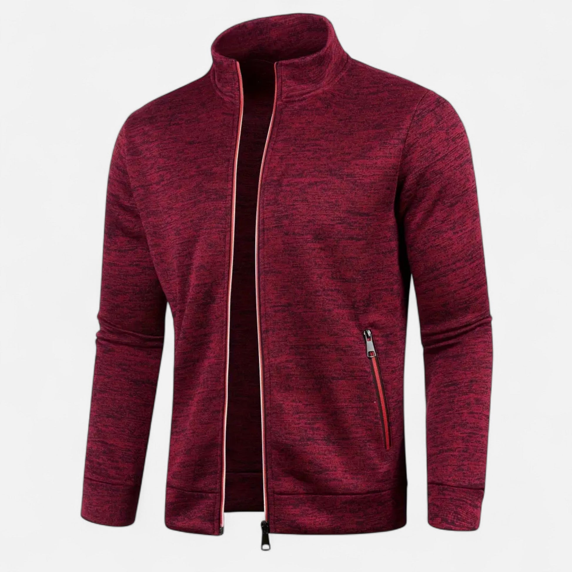 Dorevelle | Herren-Zip-Cardigan – Zeitloser Herbst-Winter-Strickstil