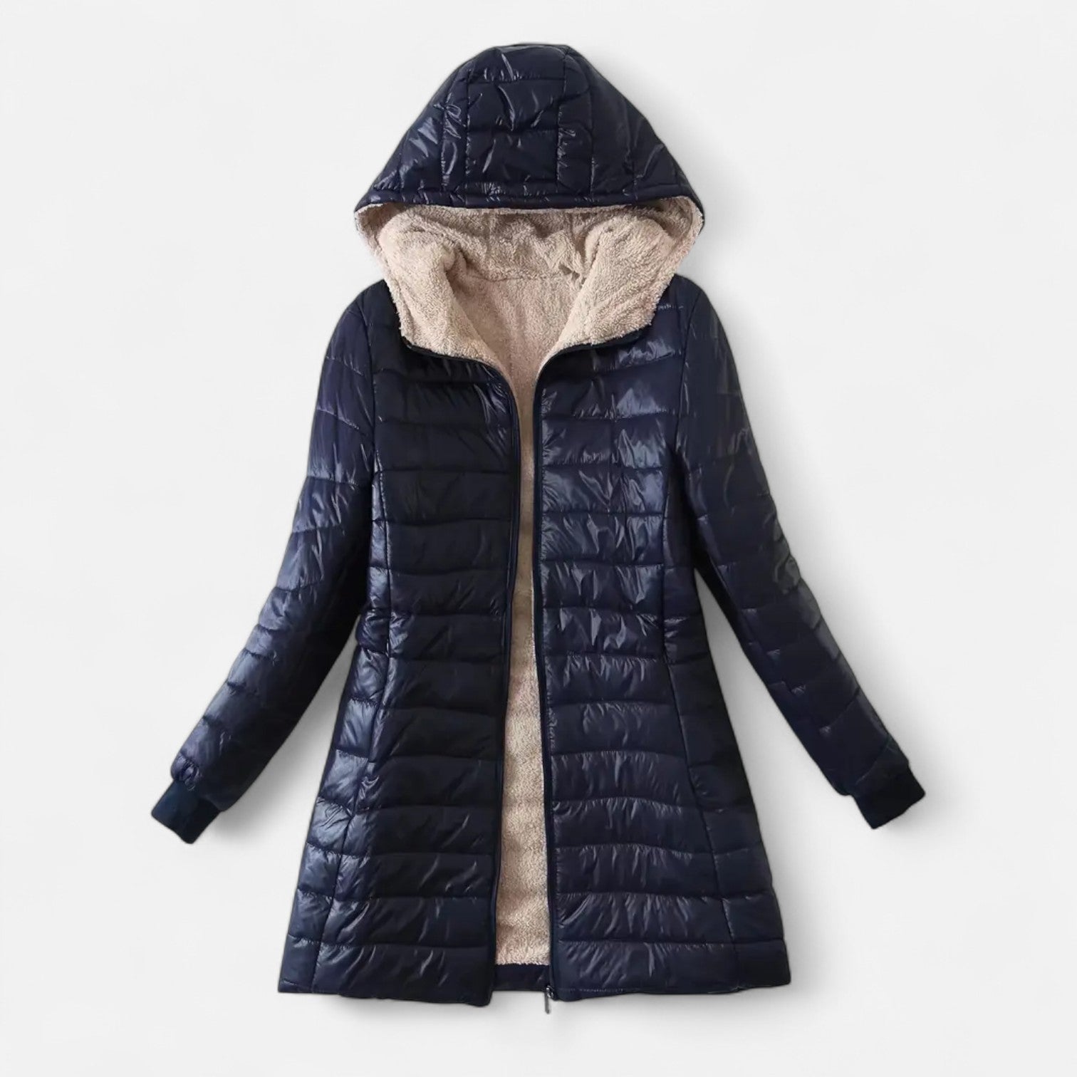 Dorevelle | Women's Mid-Length Jacket – Elegant & Cozy Seasonal Style