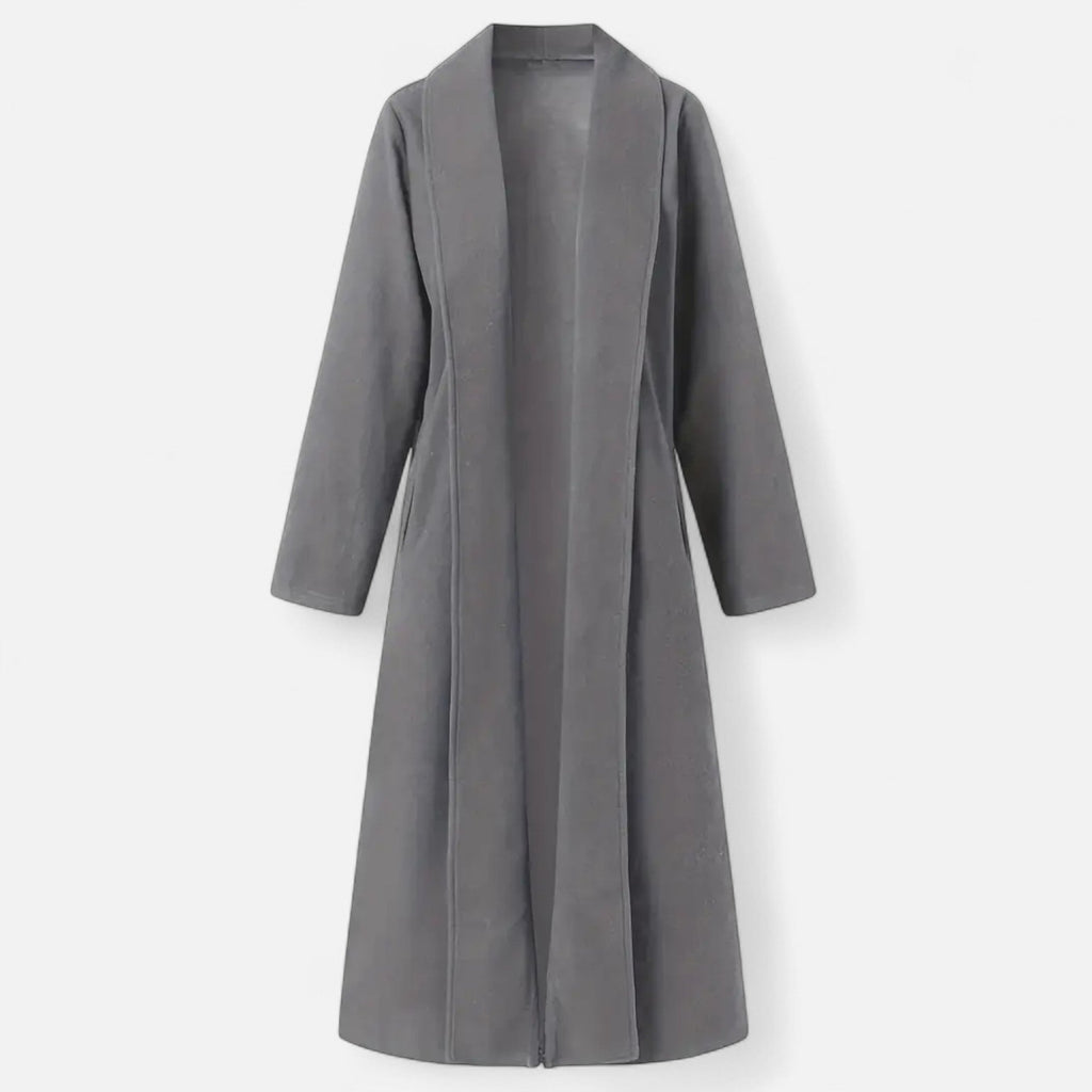 Dorevelle Women's Plus Size Overcoat with Stylish Lapel Collar for Elegant Look