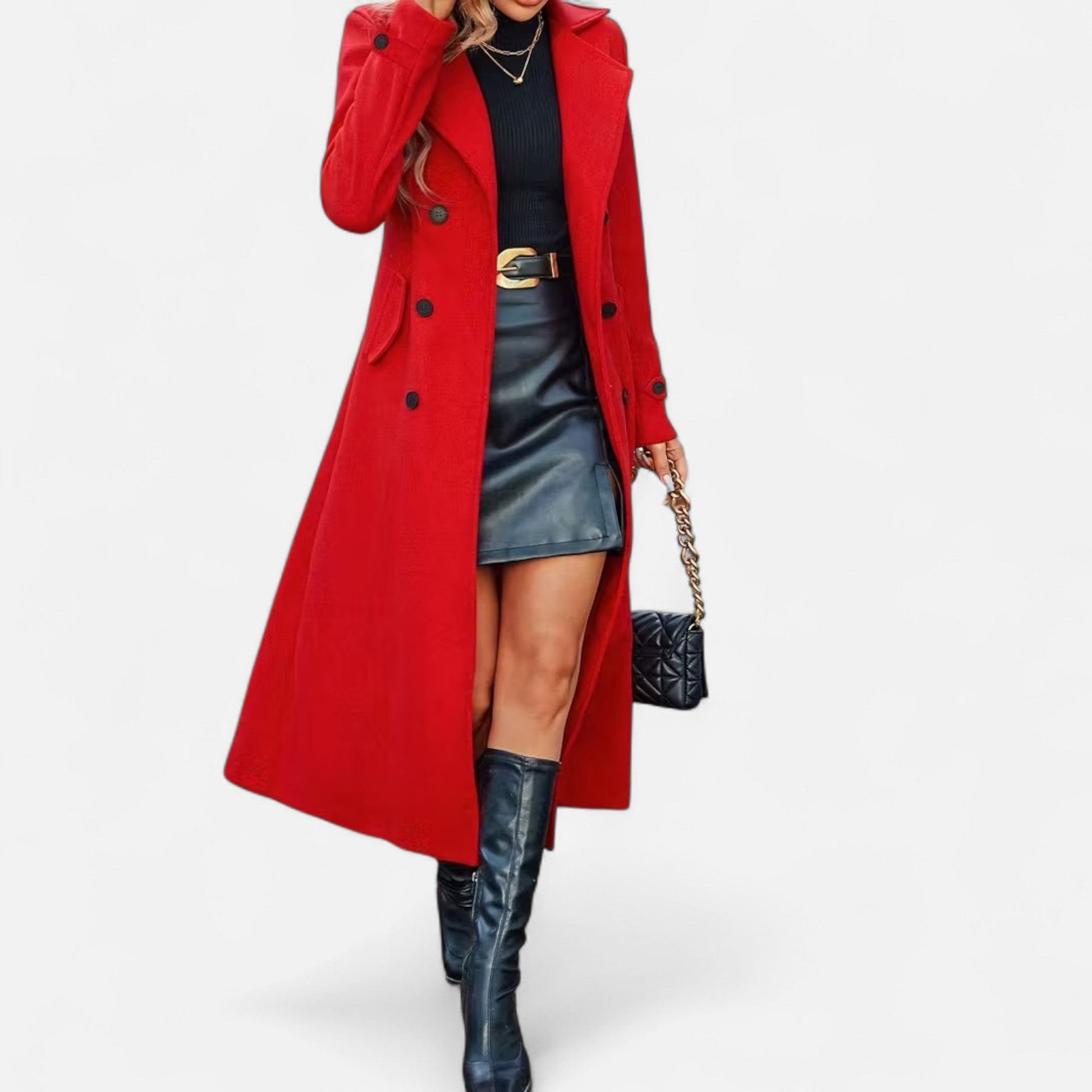 Dorevelle | Damen Langmantel – Elegante Saison-Outerwear für Ihren Stil
