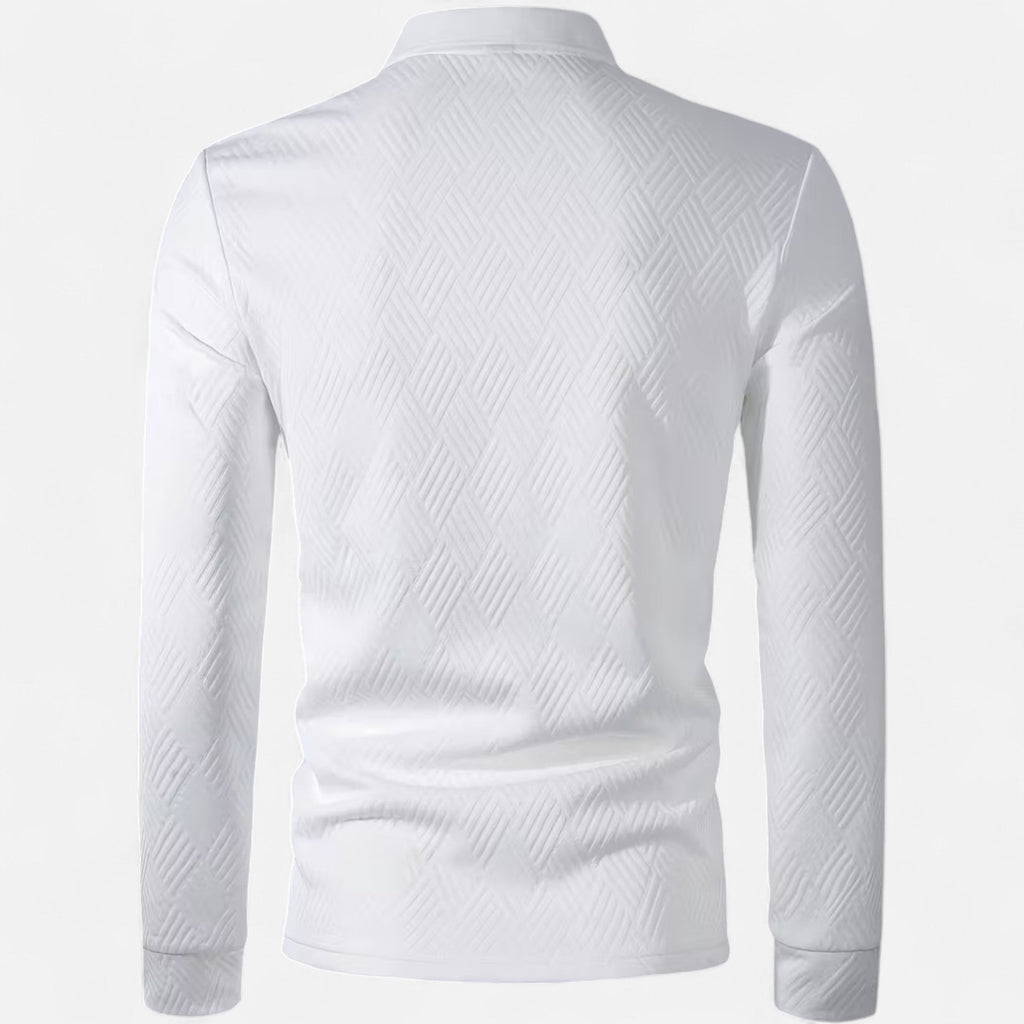 Dorevelle Men’s Classic Long Sleeve Polo Shirt for a Stylish Look