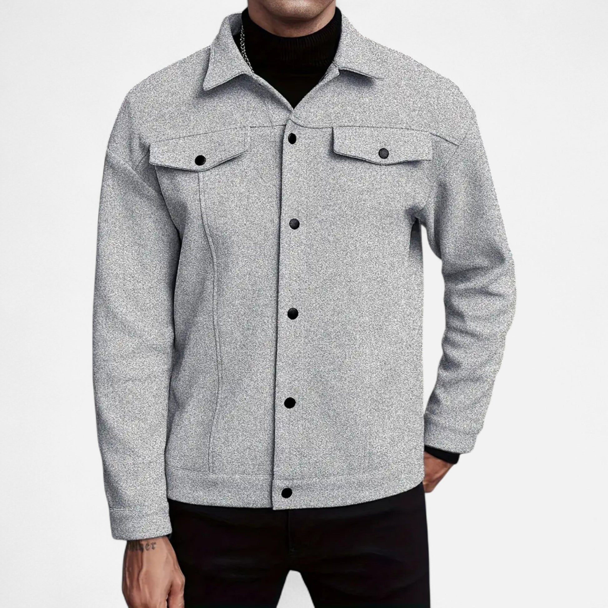 Dorevelle | Men’s Casual Lapel Jacket – Spring Autumn Elegance
