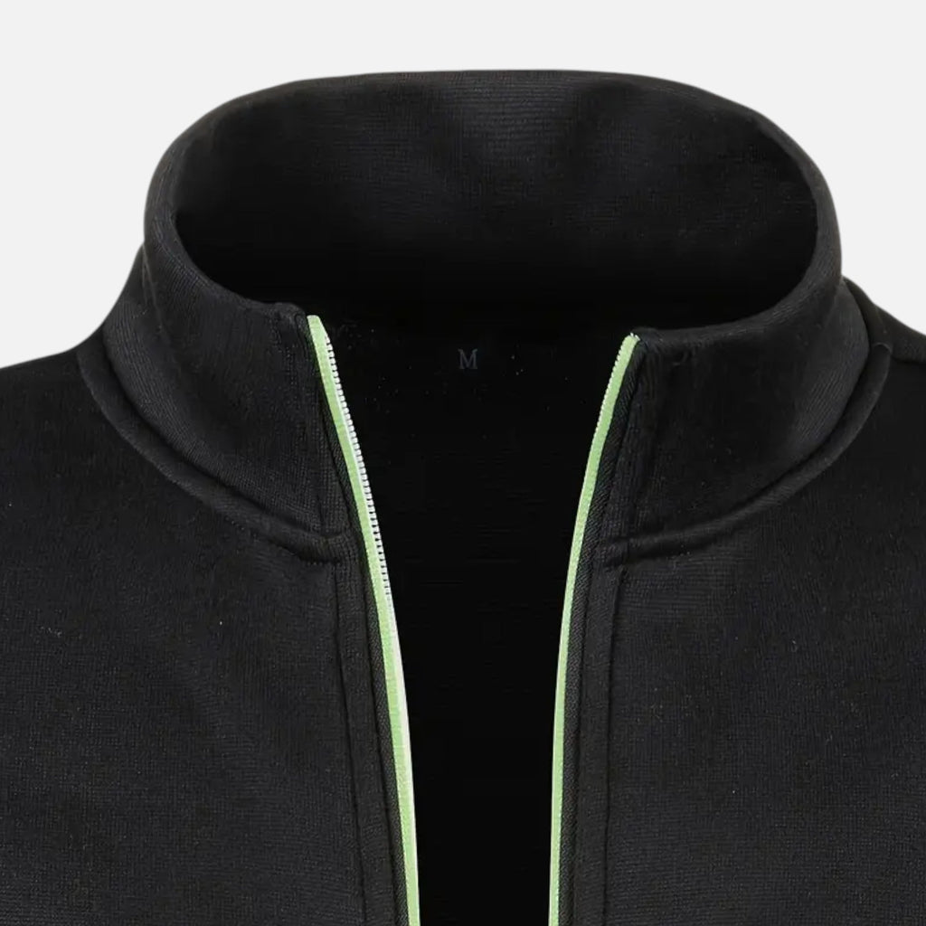 Dorevelle | Herren-Zip-Cardigan – Zeitloser Herbst-Winter-Strickstil