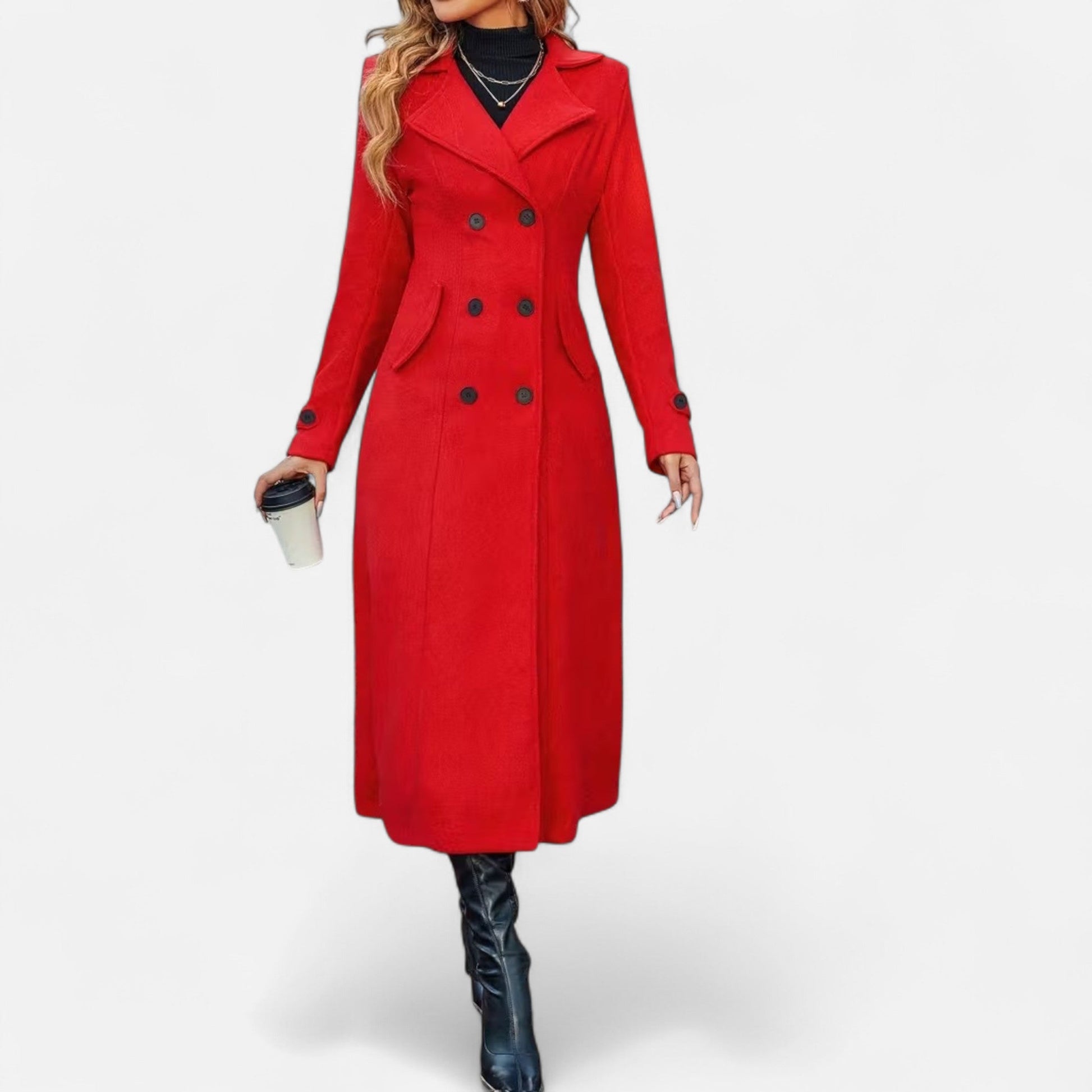 Dorevelle | Damen Langmantel – Elegante Saison-Outerwear für Ihren Stil