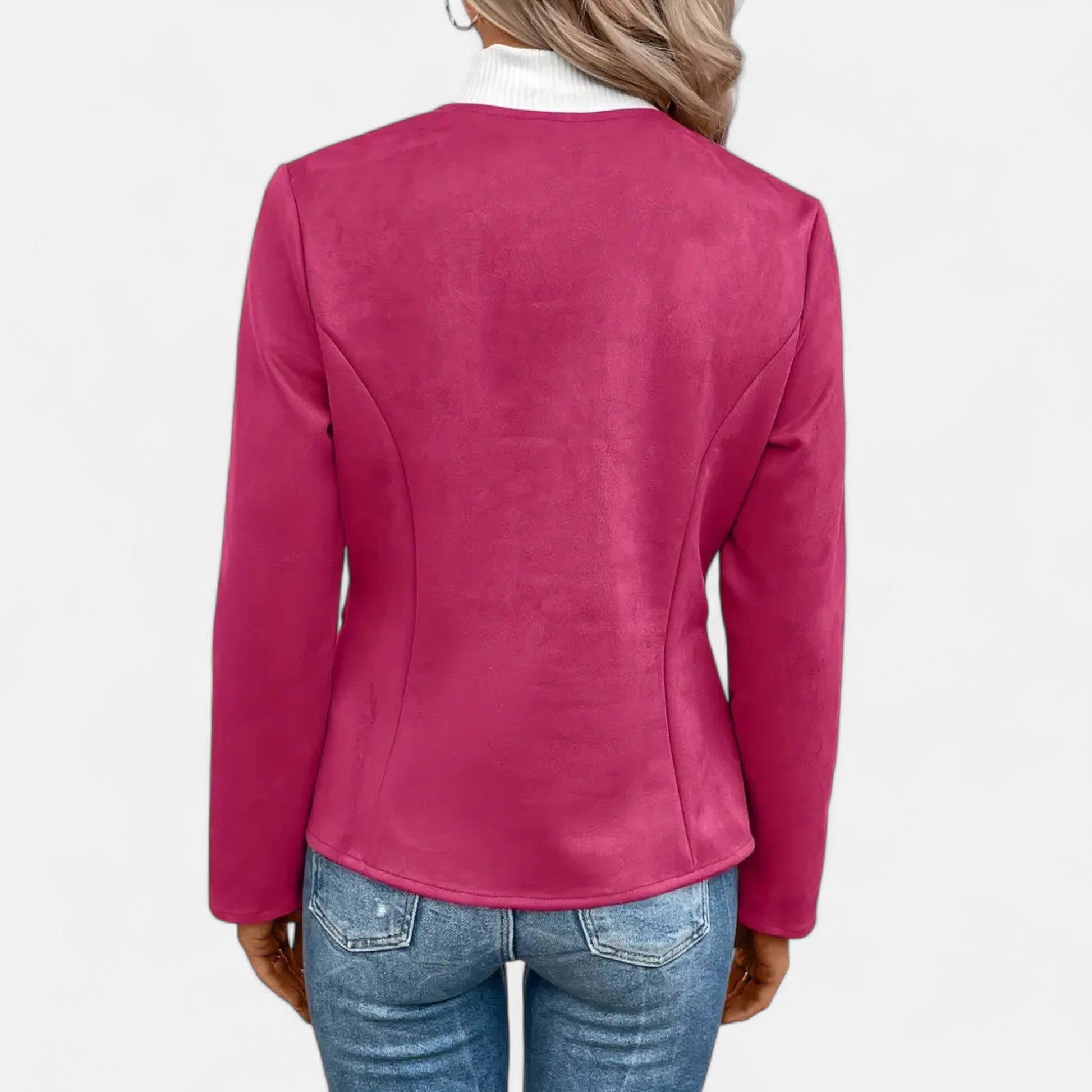 Dorevelle | Damen-Cropped-Jacke – Schlanke ZIP-Optik für stilvolle Eleganz