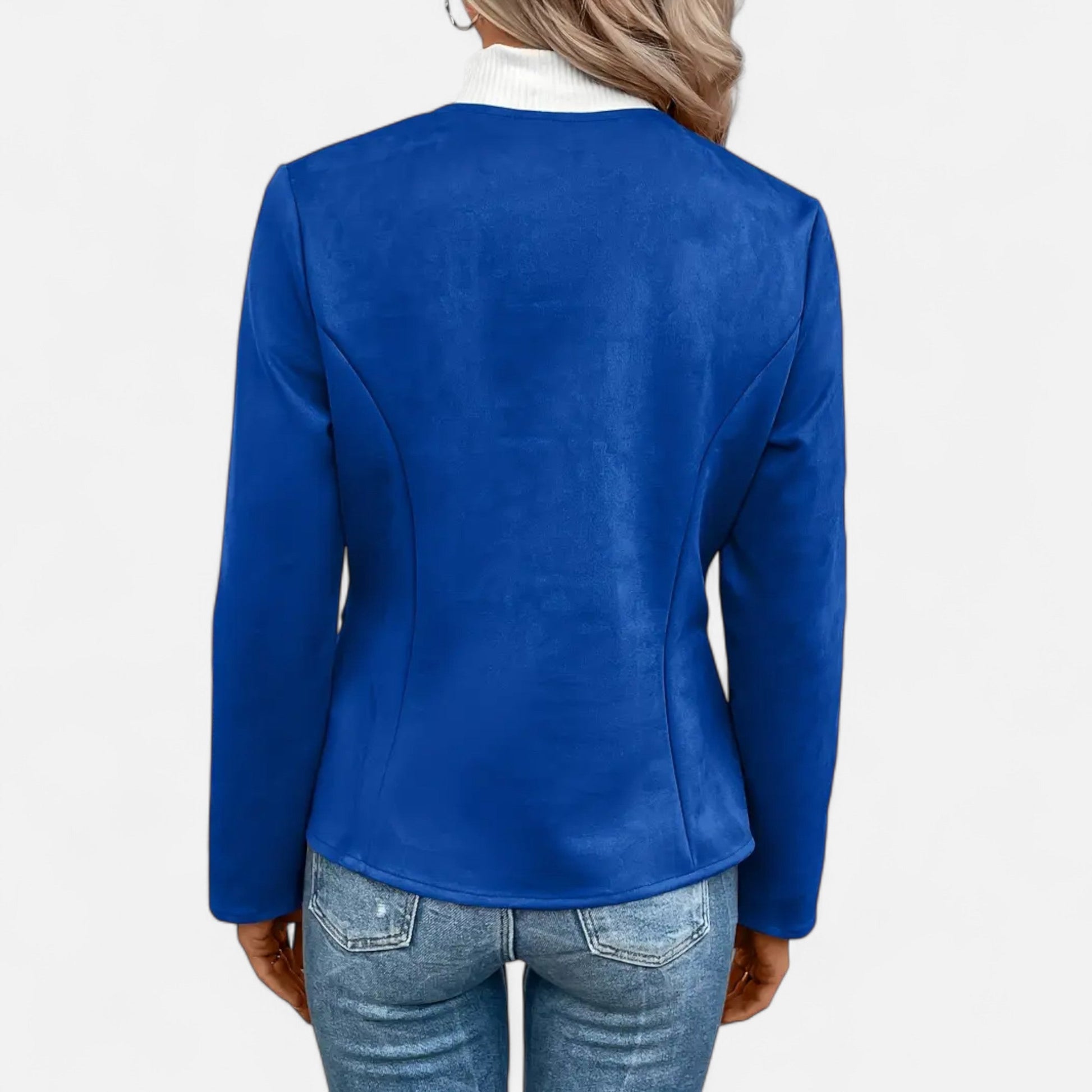 Dorevelle | Damen-Cropped-Jacke – Schlanke ZIP-Optik für stilvolle Eleganz