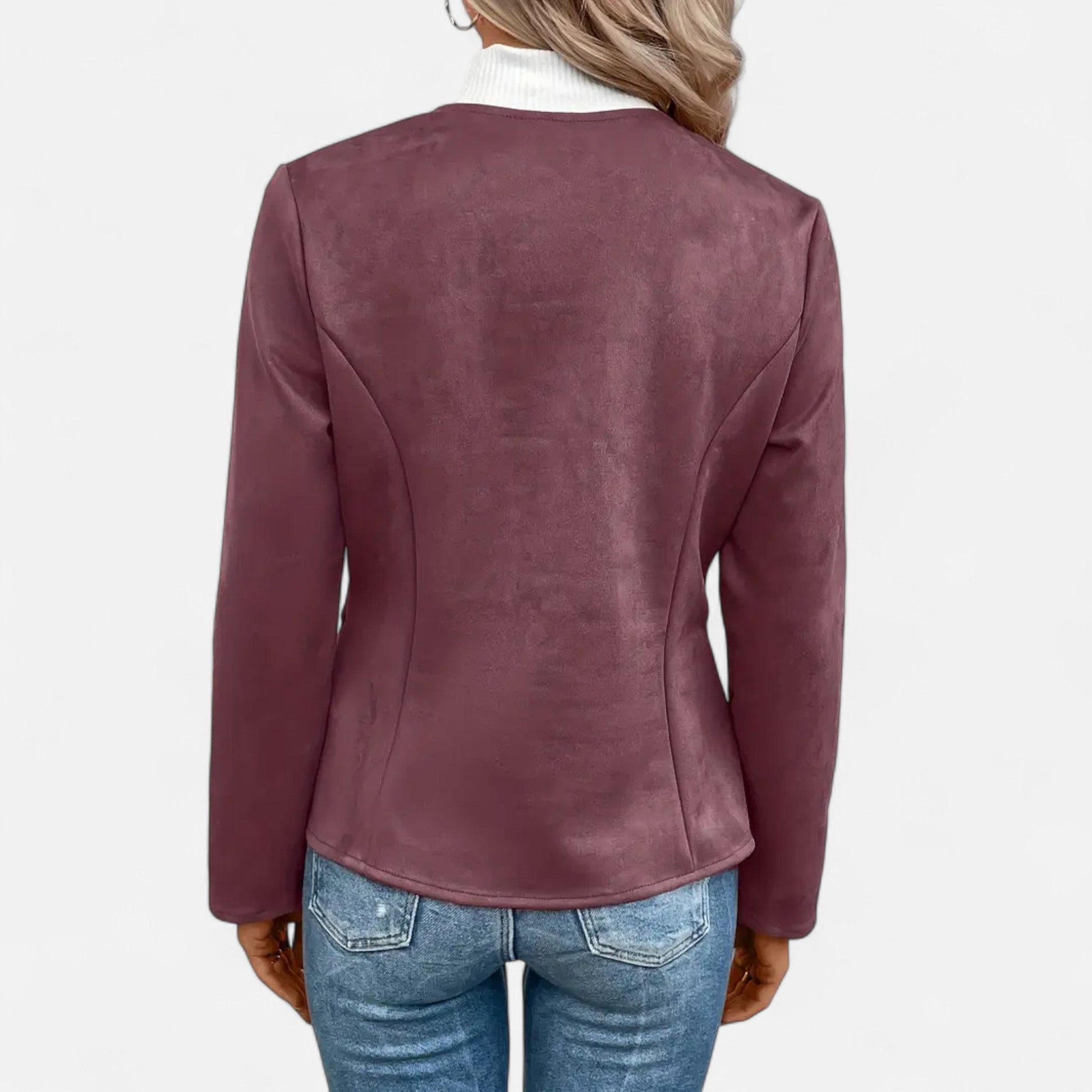 Dorevelle | Damen-Cropped-Jacke – Schlanke ZIP-Optik für stilvolle Eleganz
