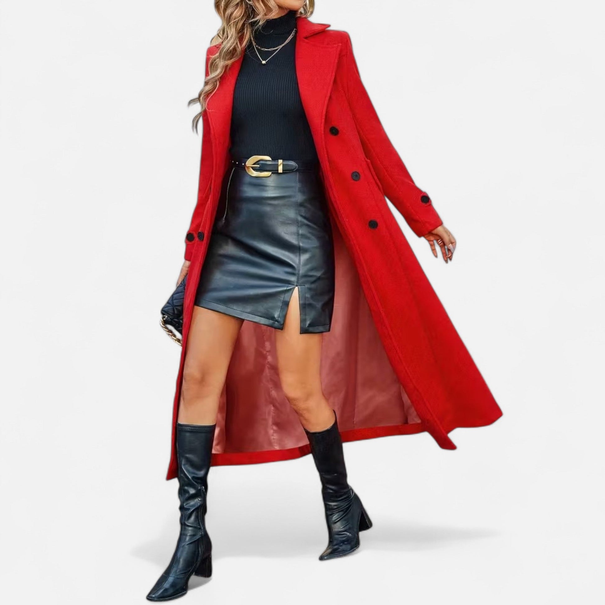 Dorevelle | Damen Langmantel – Elegante Saison-Outerwear für Ihren Stil
