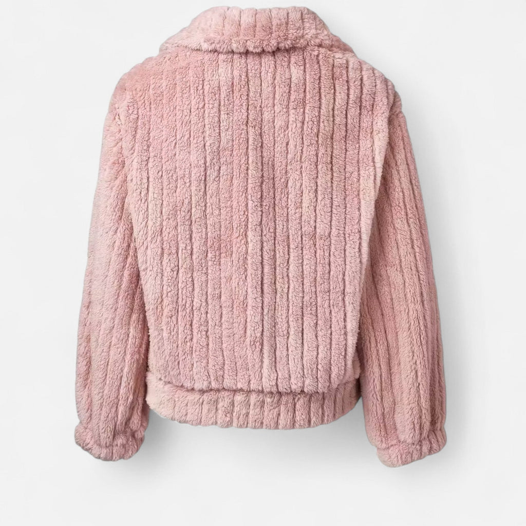 Dorevelle Women's Cozy Plush Casual Jacket for Comfort and Style