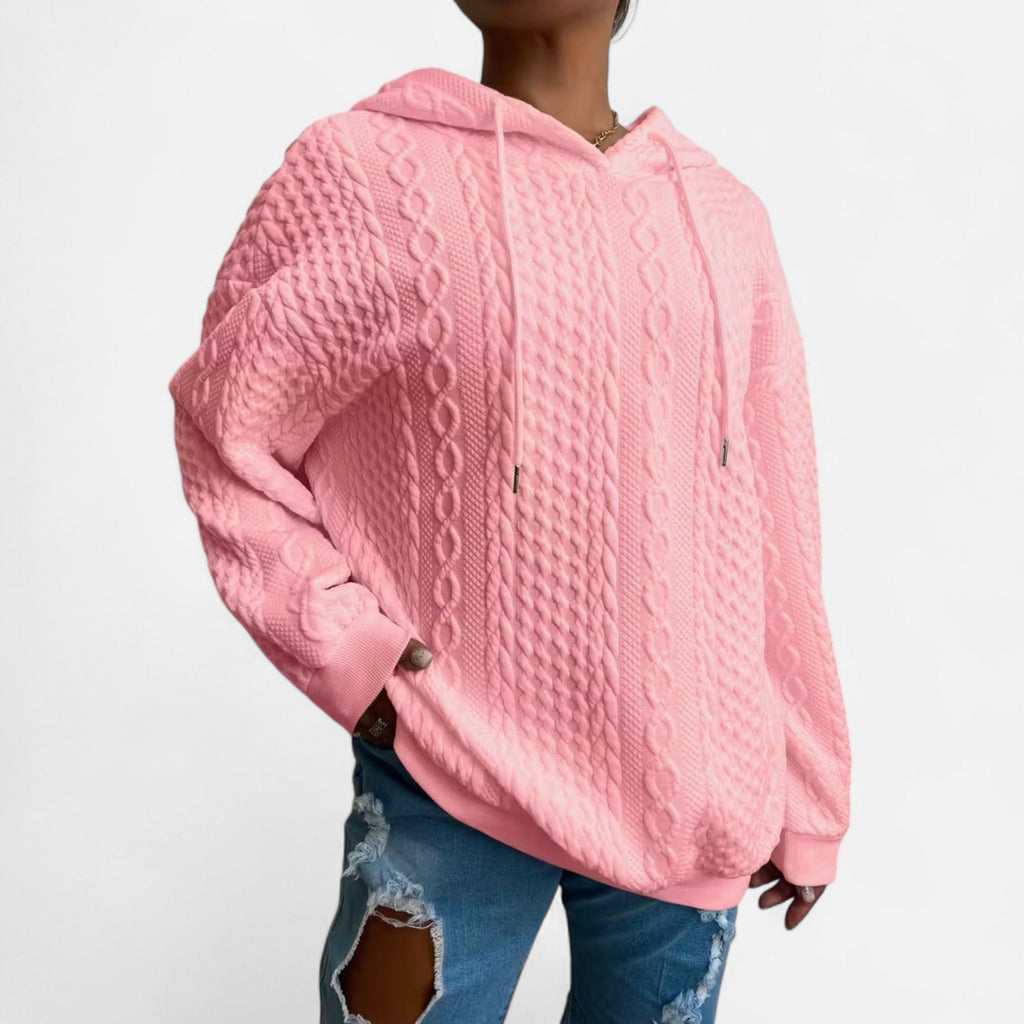 Dorevelle | Damen-Longsleeve-Hoodie – Komfortabler Heritage-Stil für entspannte Momente