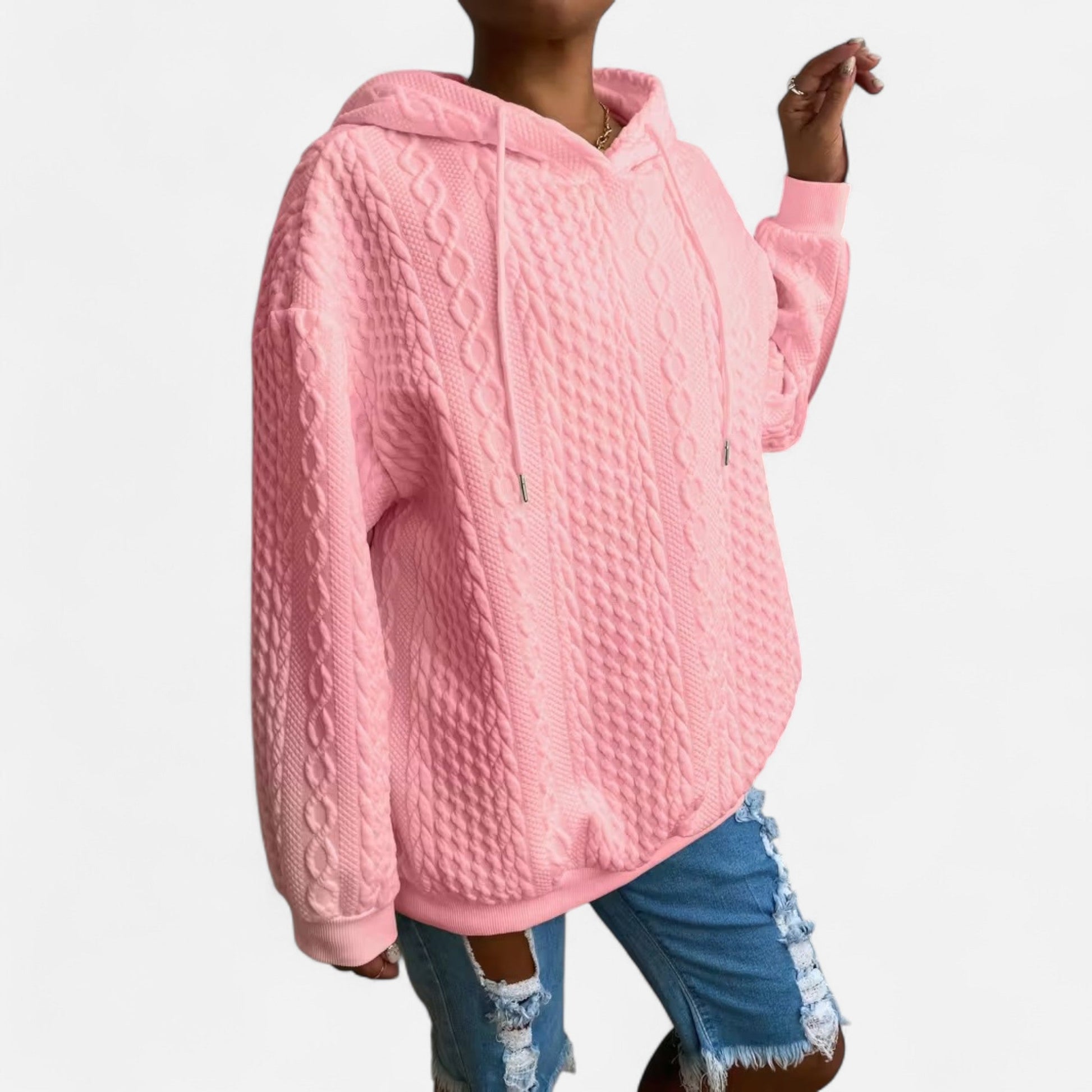 Dorevelle | Damen-Longsleeve-Hoodie – Komfortabler Heritage-Stil für entspannte Momente
