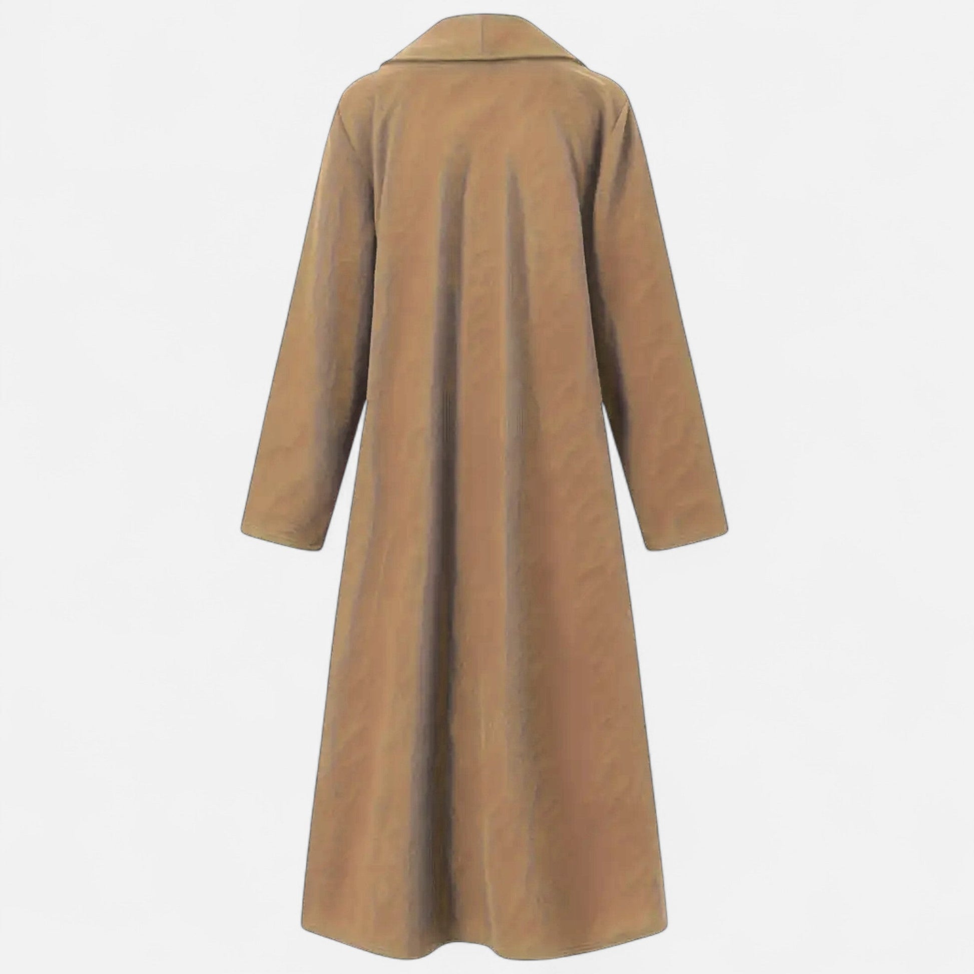 Dorevelle Women's Plus Size Overcoat with Stylish Lapel Collar for Elegant Look
