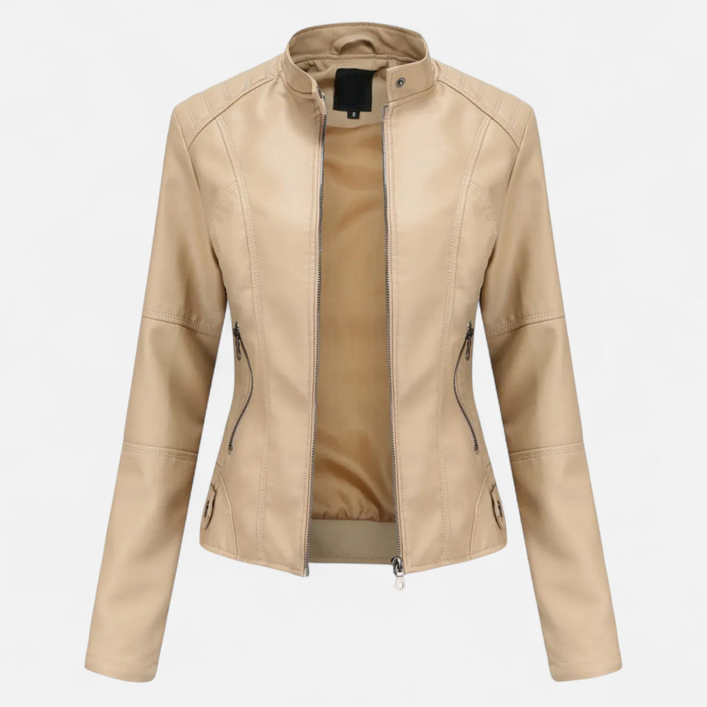 Dorevelle Women's Leather Jacket – Timeless Heritage Chic Style