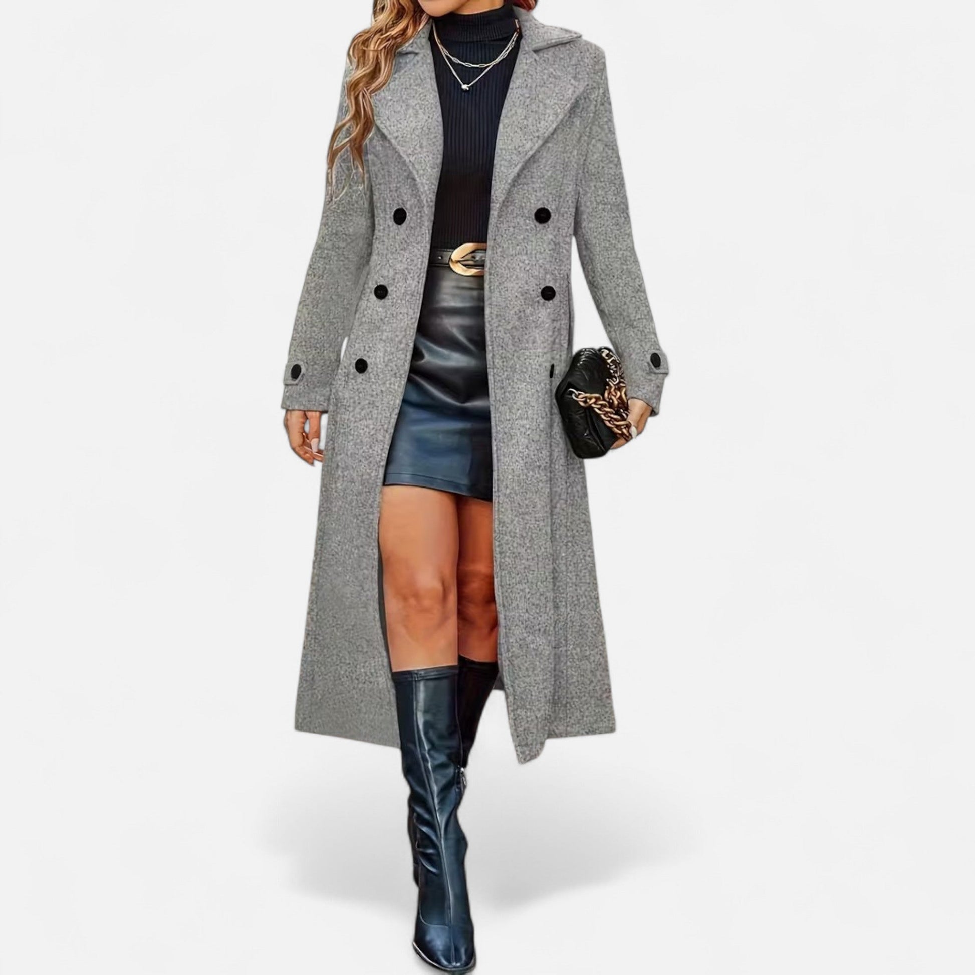 Dorevelle | Damen Langmantel – Elegante Saison-Outerwear für Ihren Stil