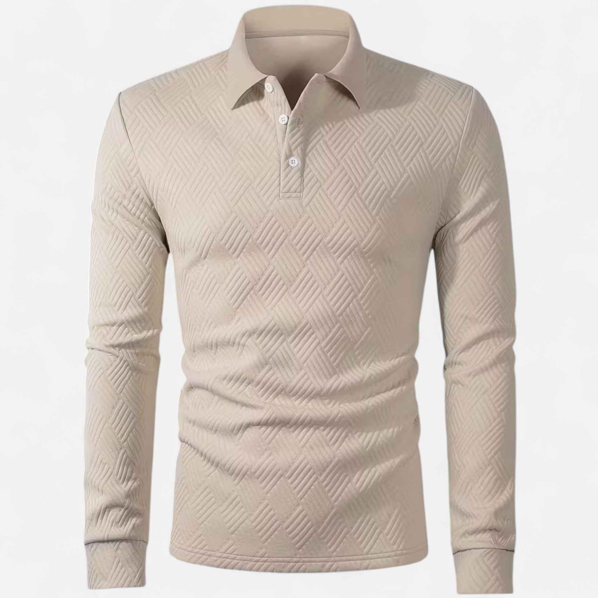 Dorevelle Men’s Classic Long Sleeve Polo Shirt for a Stylish Look