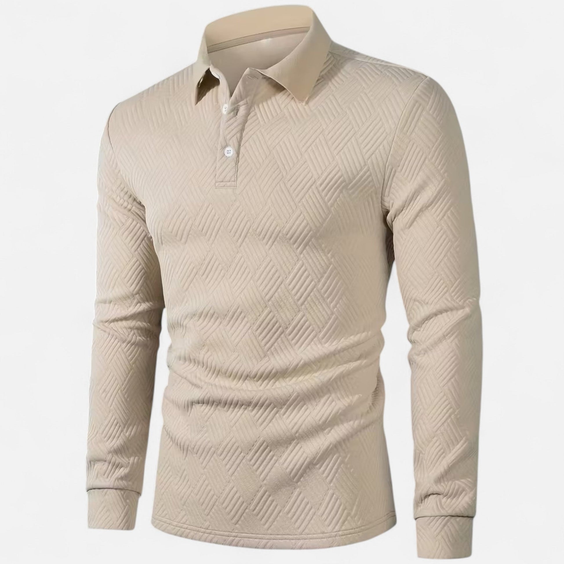 Dorevelle Men’s Classic Long Sleeve Polo Shirt for a Stylish Look