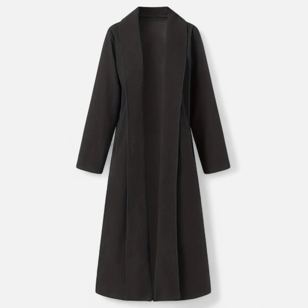 Dorevelle Women's Plus Size Overcoat with Stylish Lapel Collar for Elegant Look