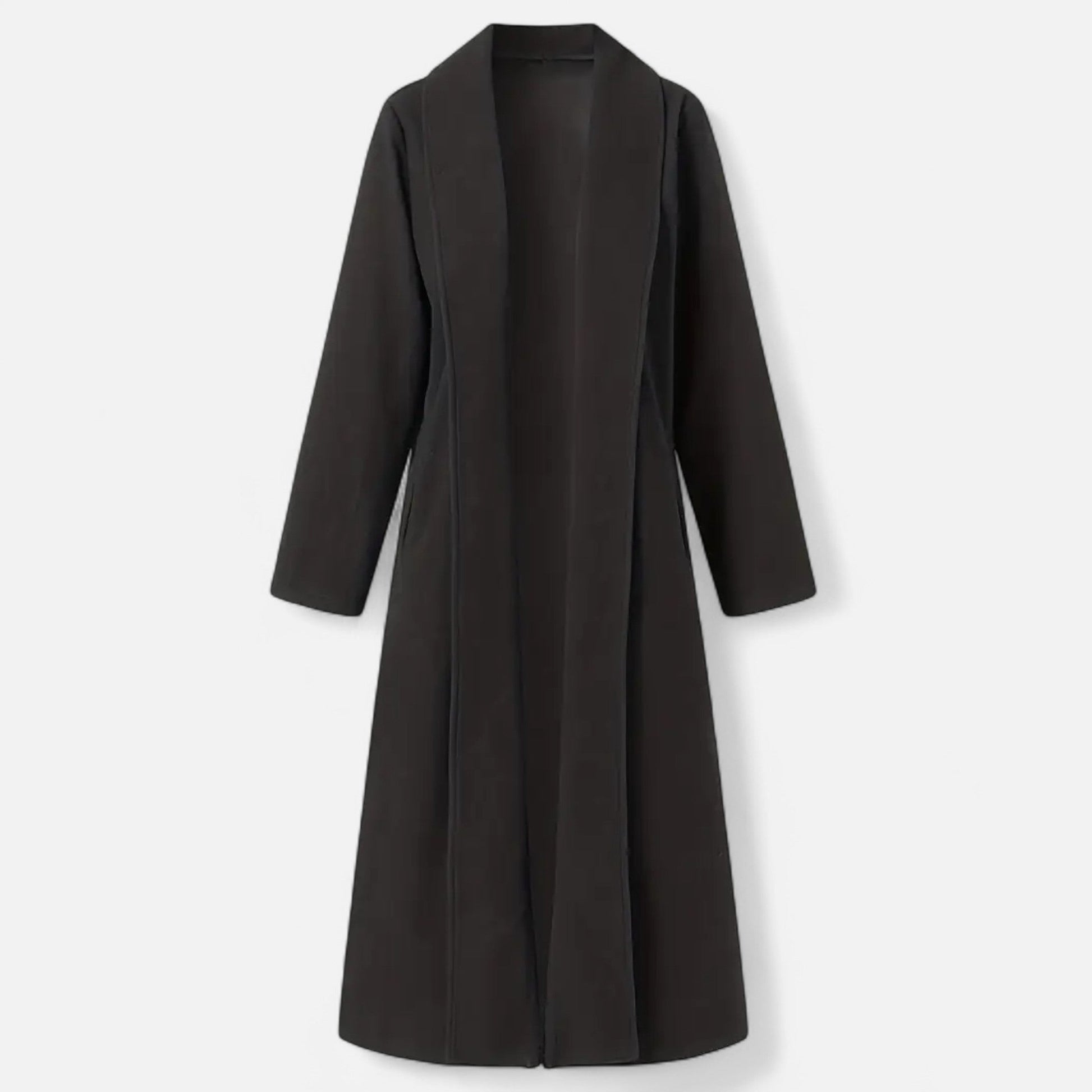 Dorevelle Women's Plus Size Overcoat with Stylish Lapel Collar for Elegant Look