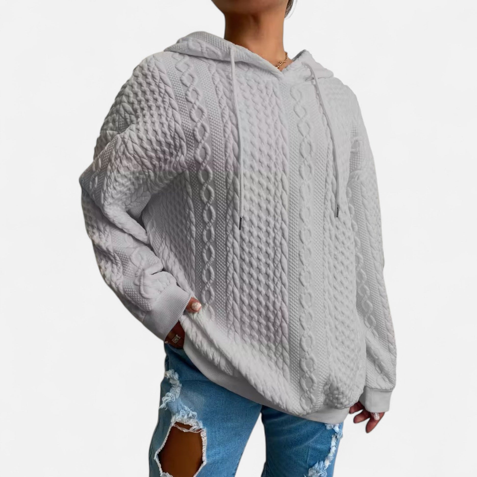 Dorevelle | Damen-Longsleeve-Hoodie – Komfortabler Heritage-Stil für entspannte Momente