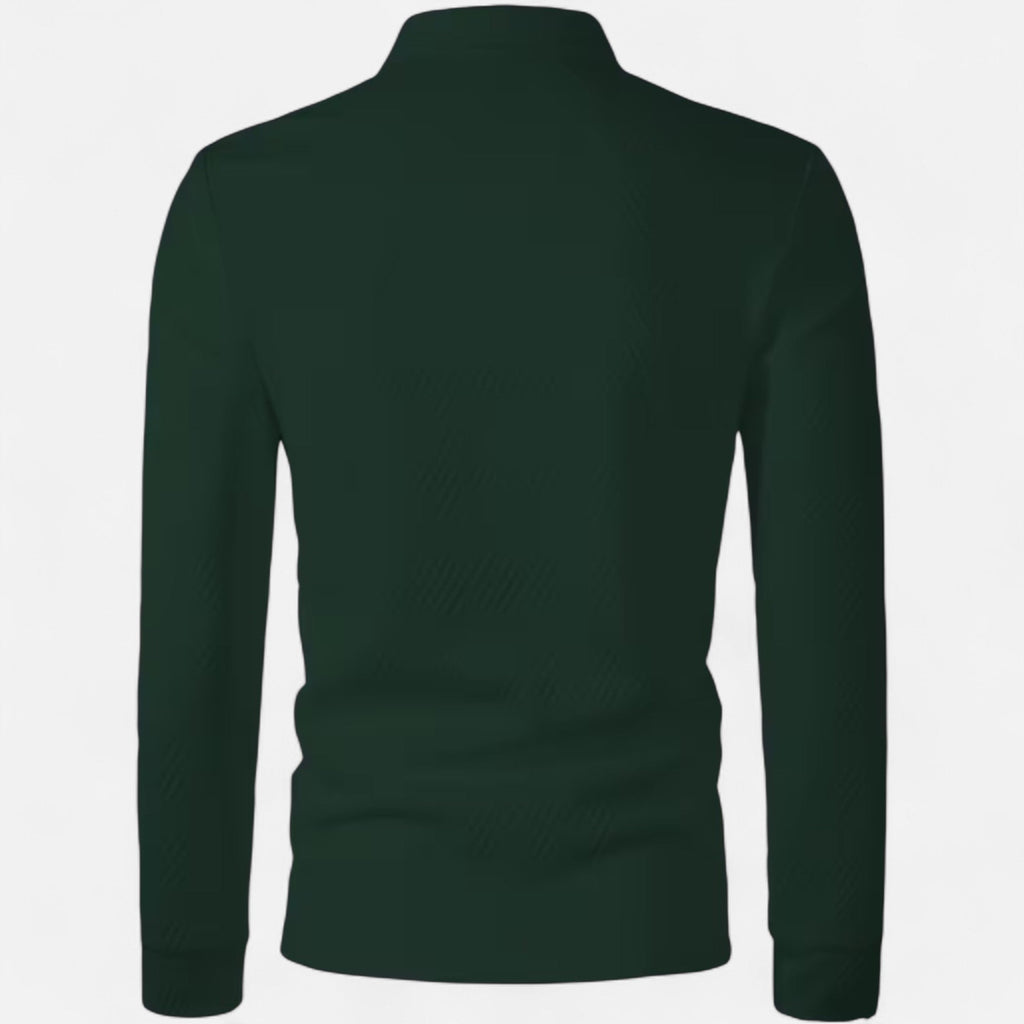 Dorevelle Men’s Classic Long Sleeve Polo Shirt for a Stylish Look