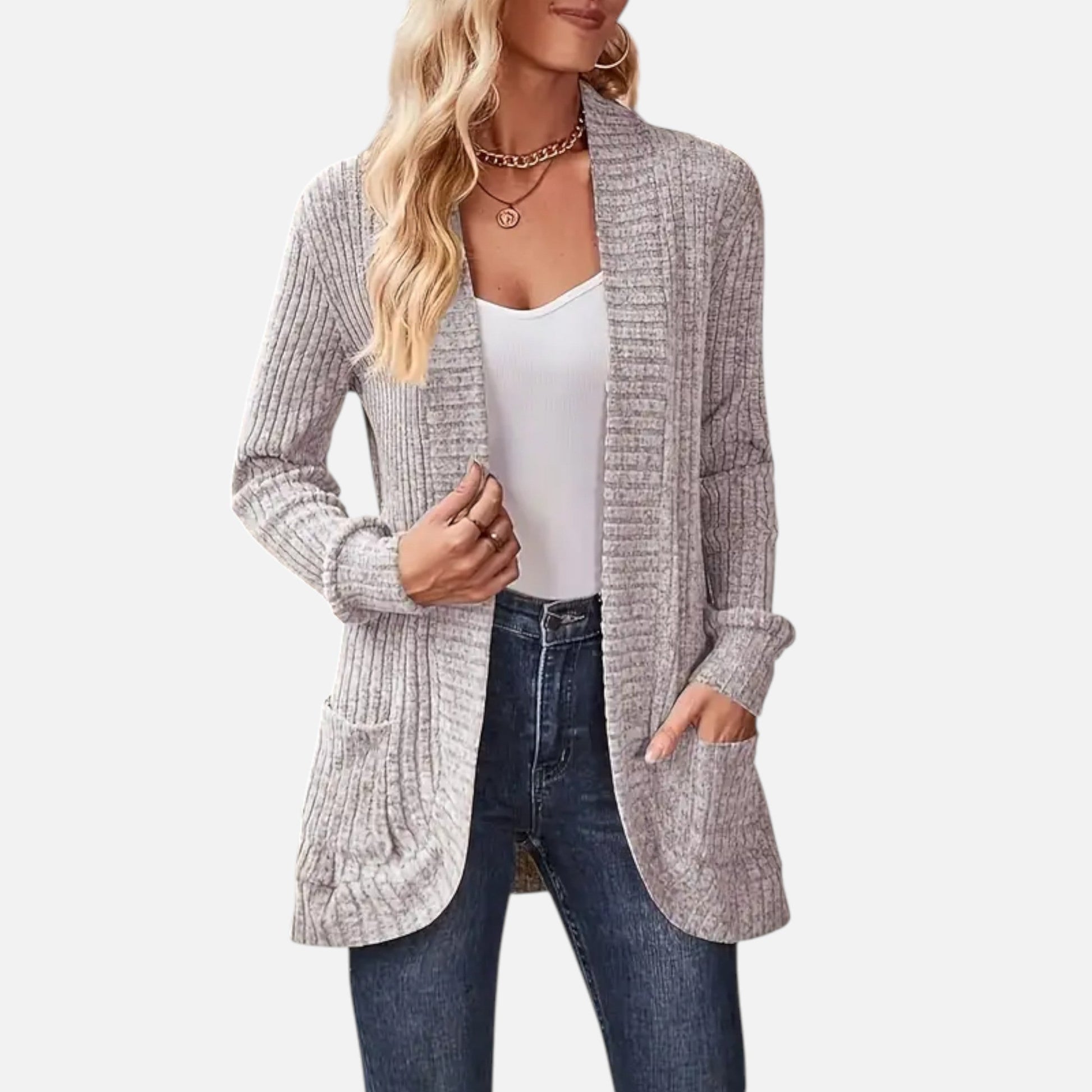 Dorevelle | Frauen Strick-Cardigan – Elegantes Alltagsmust-Hemd