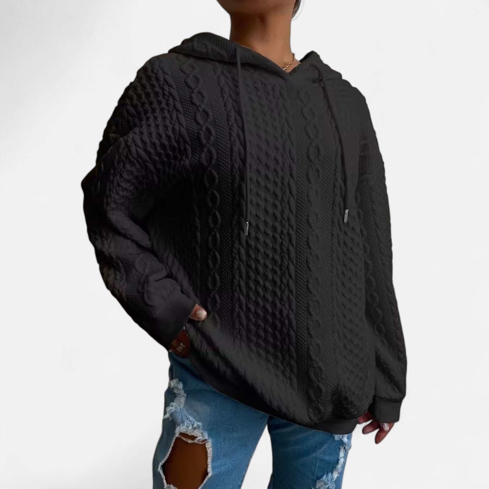 Dorevelle | Damen-Longsleeve-Hoodie – Komfortabler Heritage-Stil für entspannte Momente