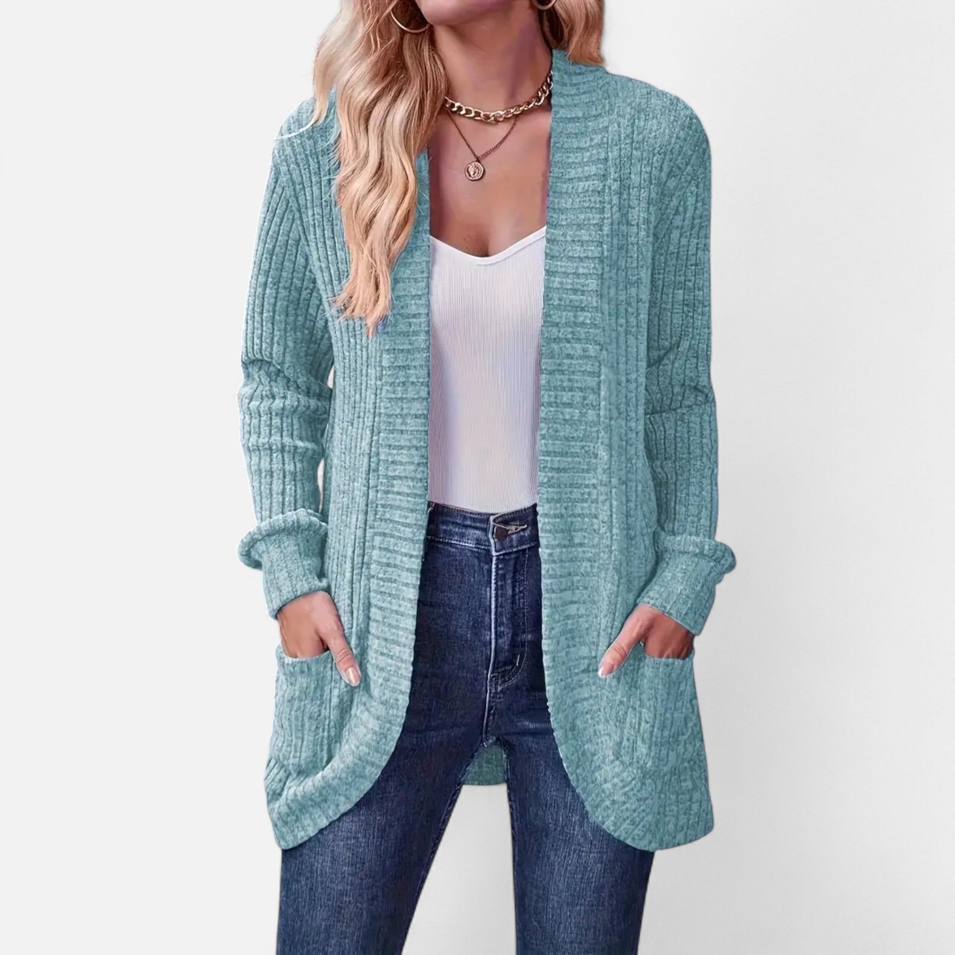 Dorevelle | Frauen Strick-Cardigan – Elegantes Alltagsmust-Hemd