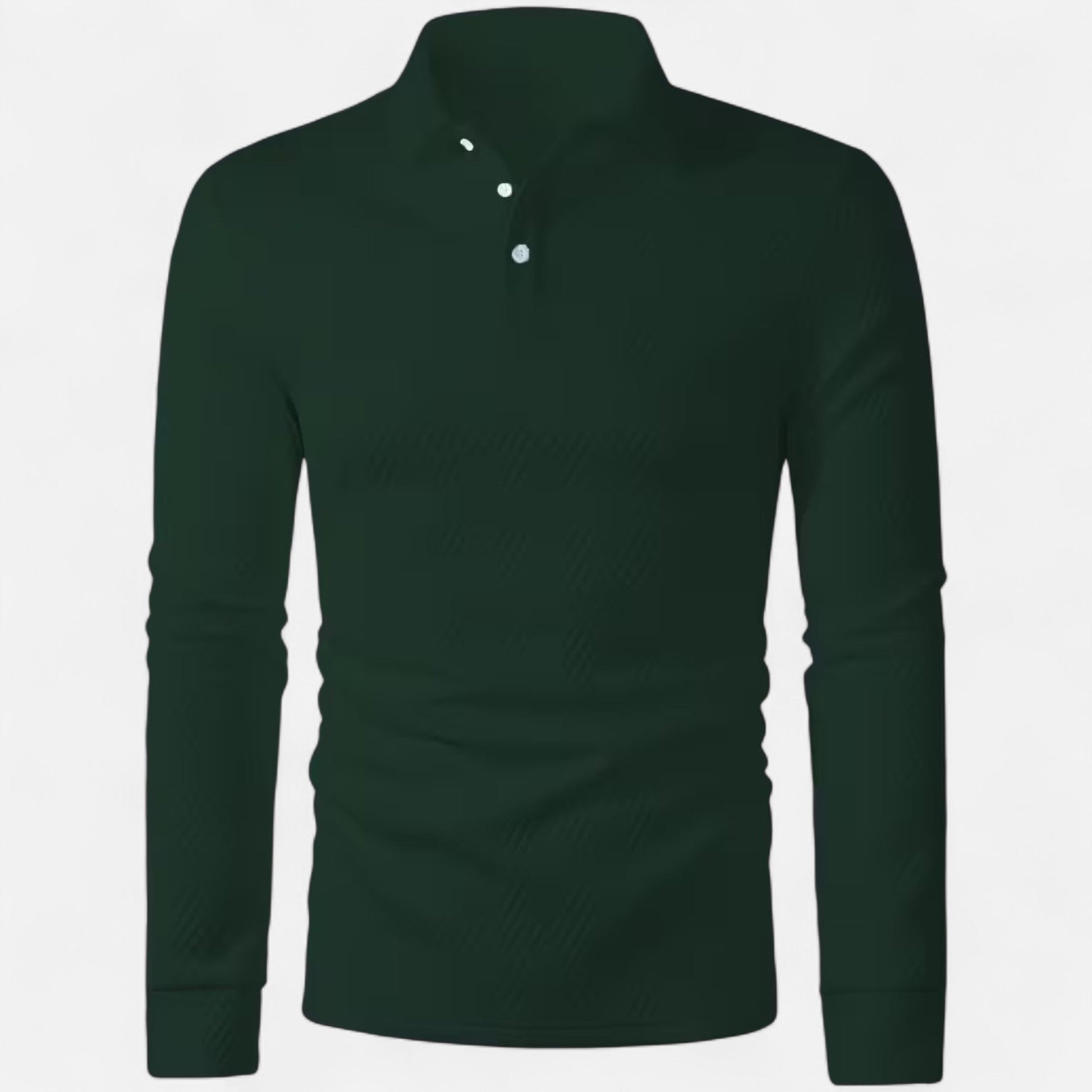 Dorevelle Men’s Classic Long Sleeve Polo Shirt for a Stylish Look