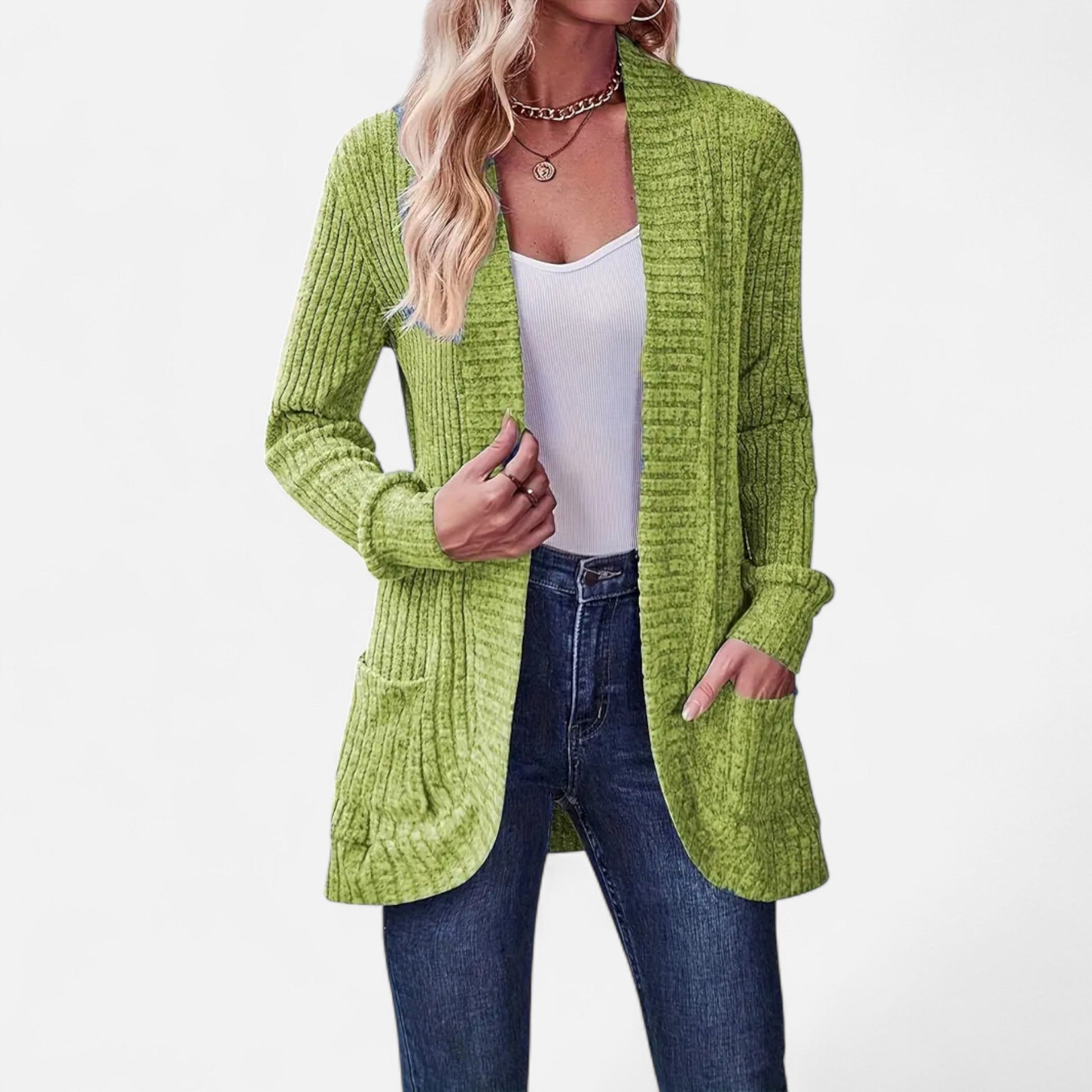 Dorevelle | Frauen Strick-Cardigan – Elegantes Alltagsmust-Hemd
