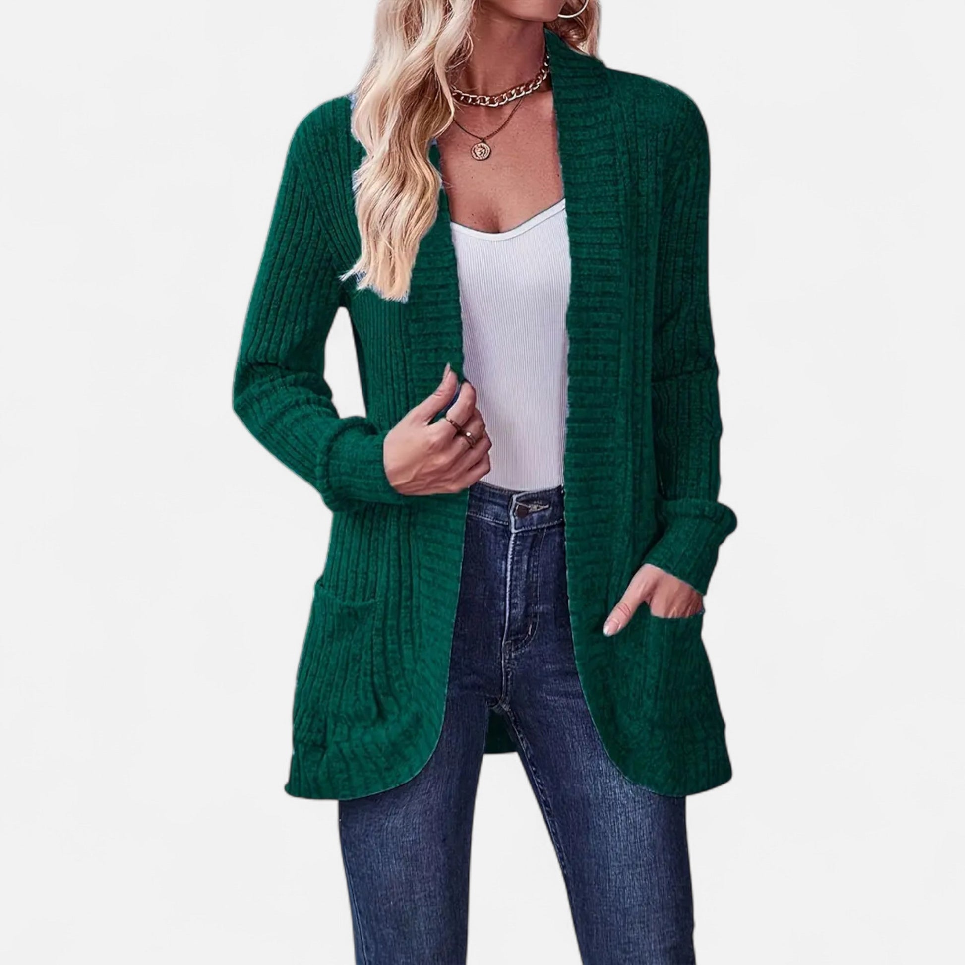 Dorevelle | Frauen Strick-Cardigan – Elegantes Alltagsmust-Hemd