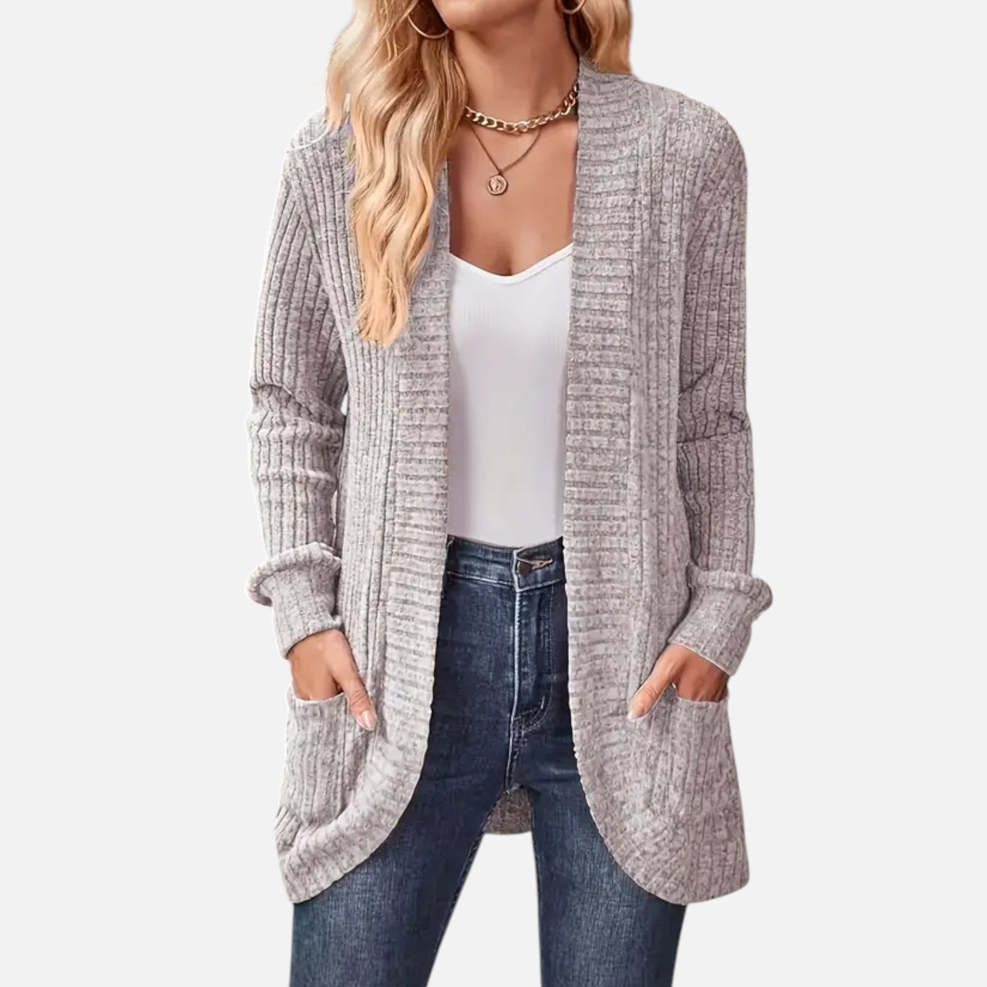 Dorevelle | Frauen Strick-Cardigan – Elegantes Alltagsmust-Hemd