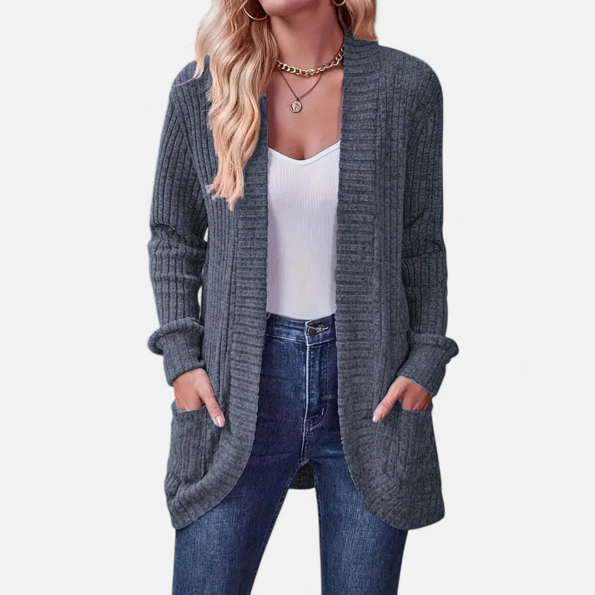 Dorevelle | Frauen Strick-Cardigan – Elegantes Alltagsmust-Hemd