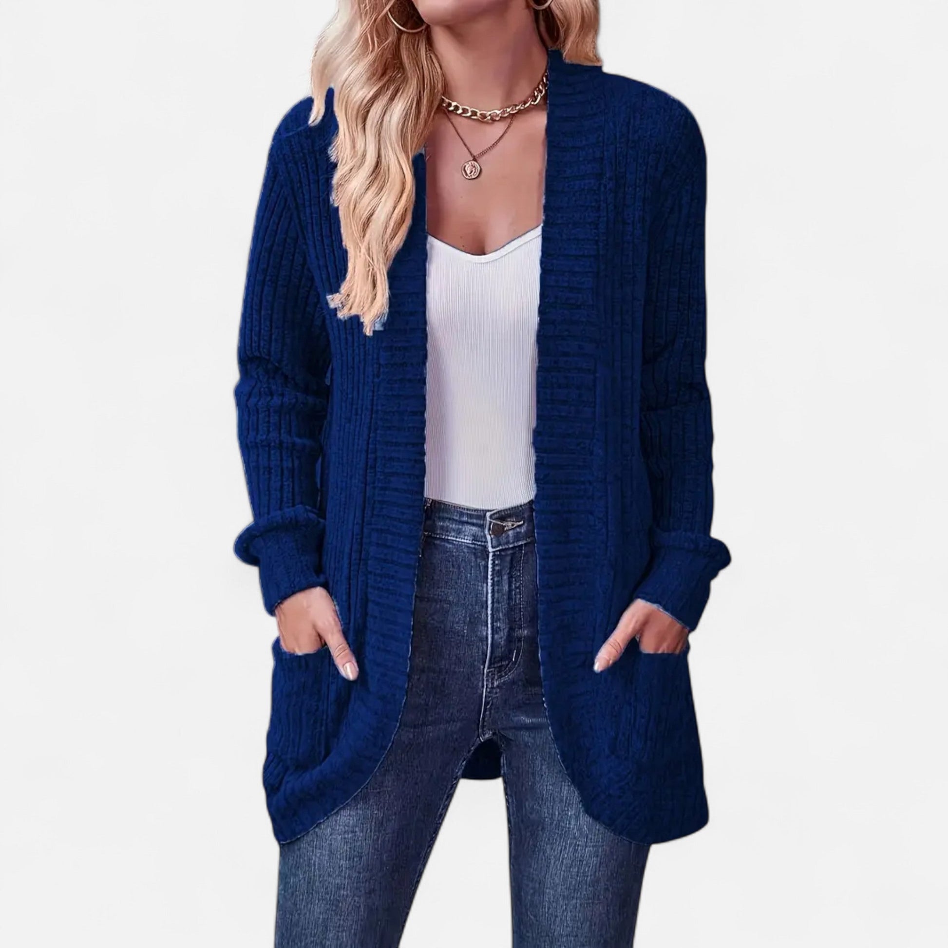 Dorevelle | Frauen Strick-Cardigan – Elegantes Alltagsmust-Hemd