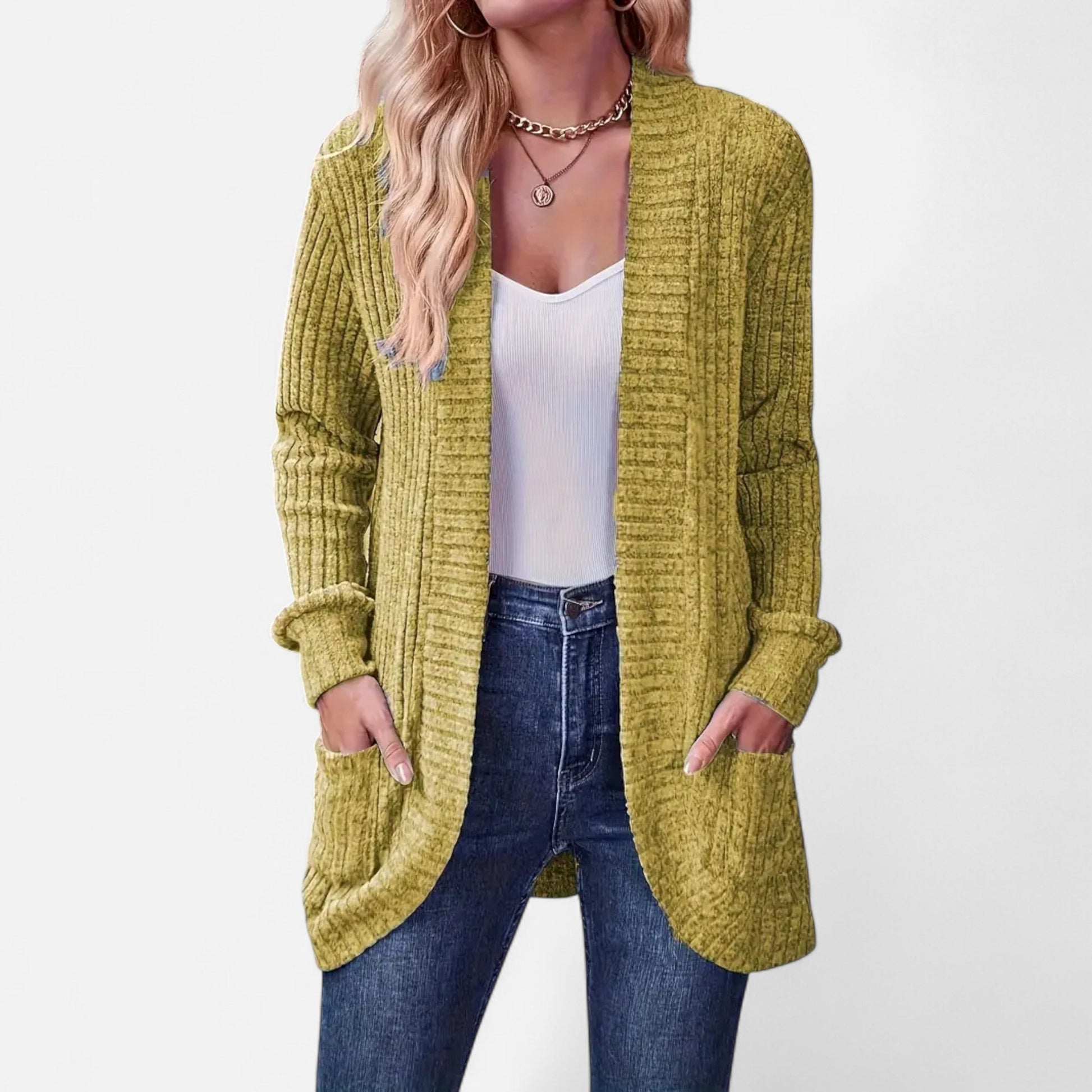 Dorevelle | Frauen Strick-Cardigan – Elegantes Alltagsmust-Hemd