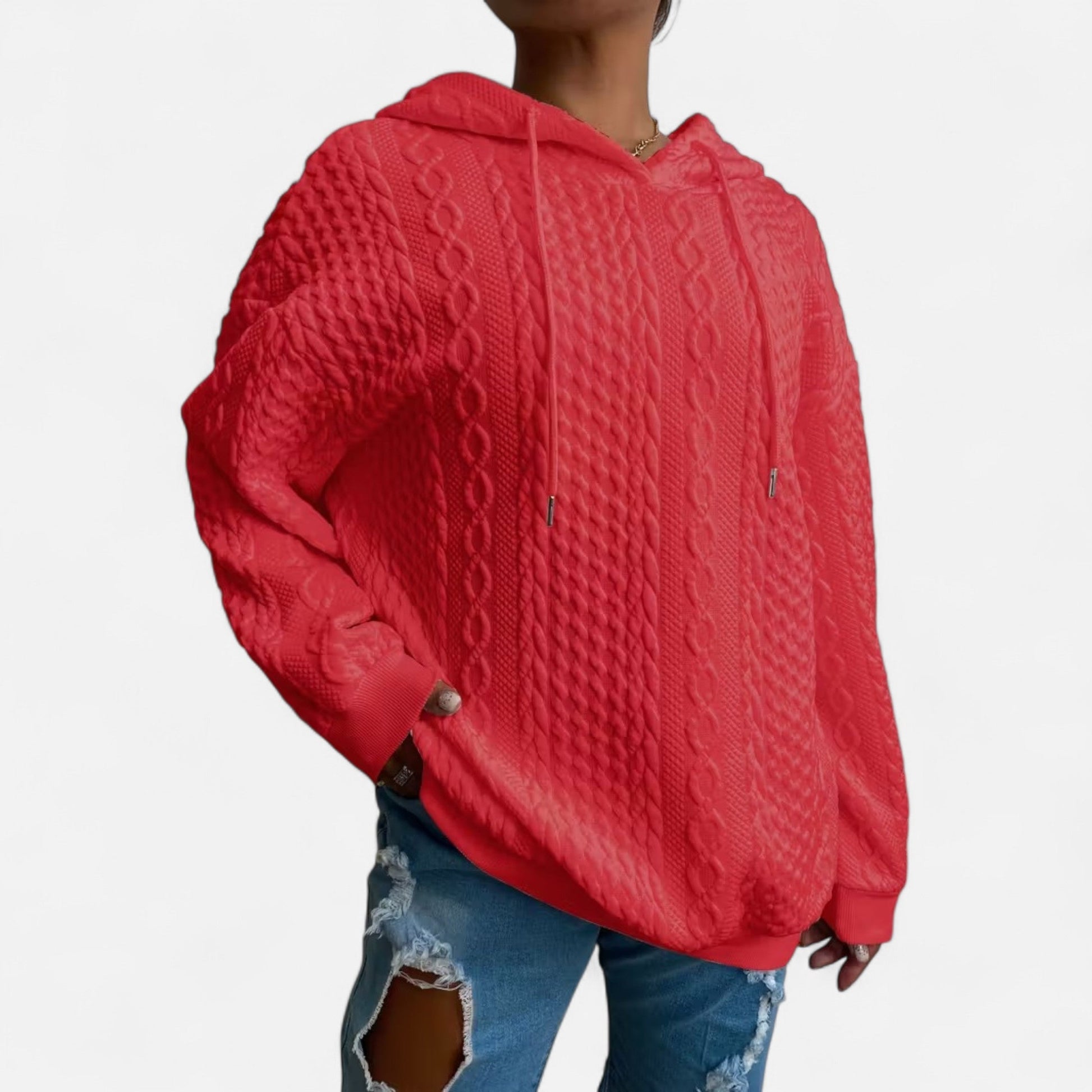 Dorevelle | Damen-Longsleeve-Hoodie – Komfortabler Heritage-Stil für entspannte Momente