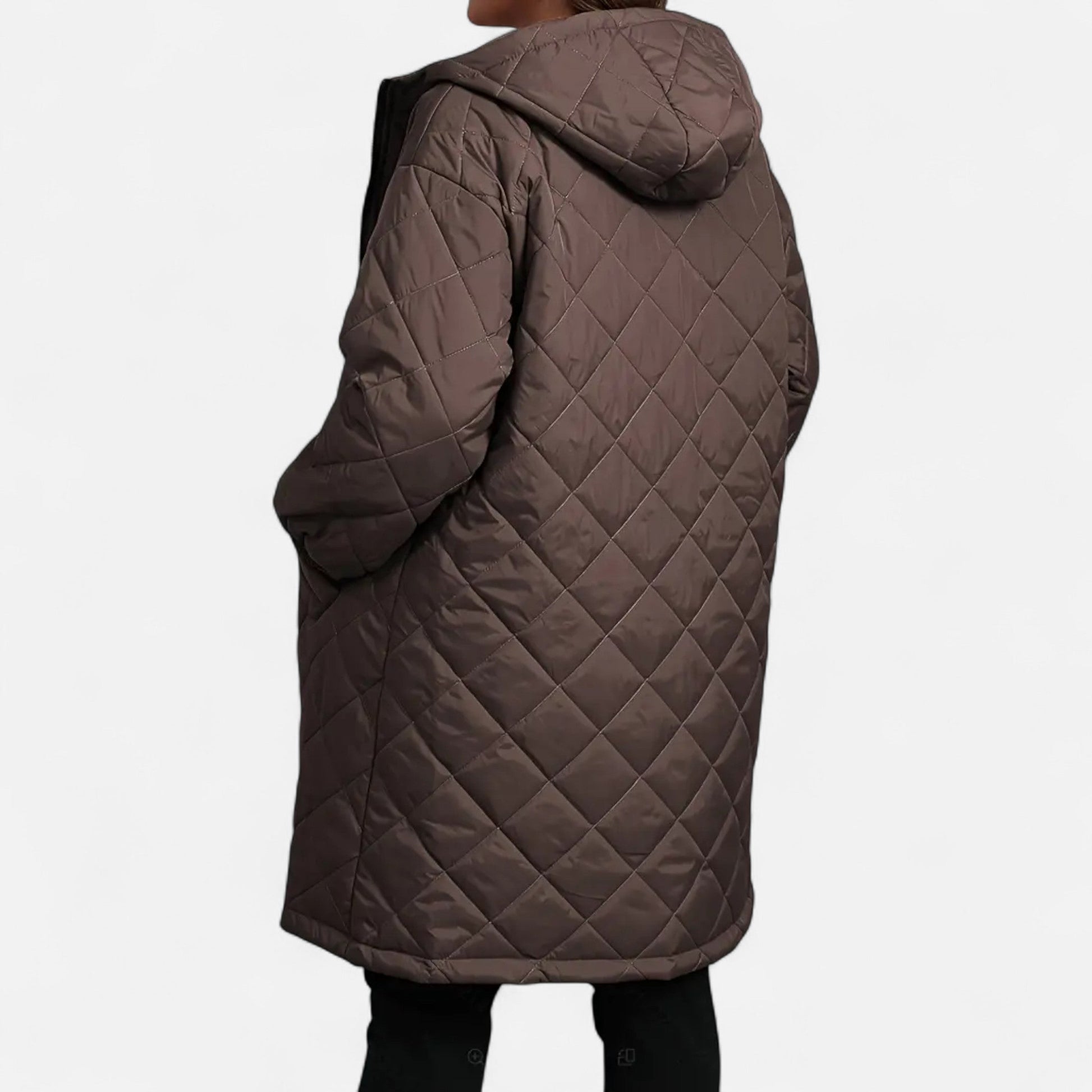 Dorevelle Damen gesteppte Kapuzenjacke – Eleganz für Herbst und Winter