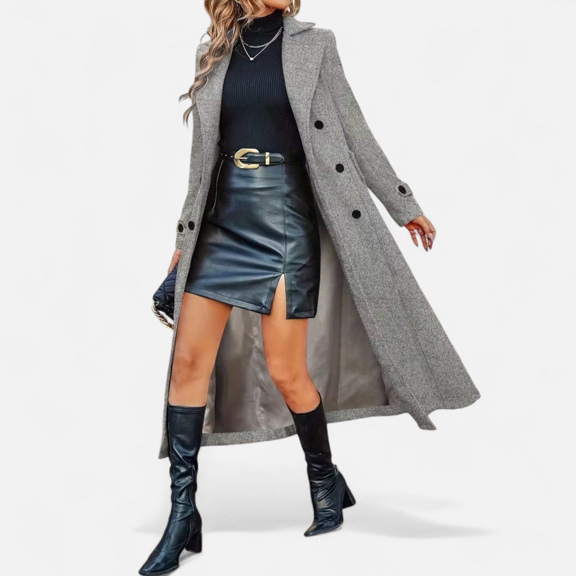 Dorevelle | Damen Langmantel – Elegante Saison-Outerwear für Ihren Stil