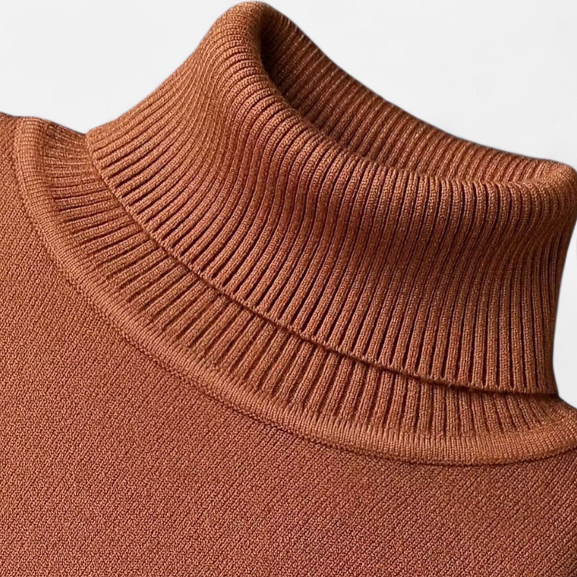 Dorevelle Herren Alltags Solid Turtleneck Pullover – Stilvoll und Bequem