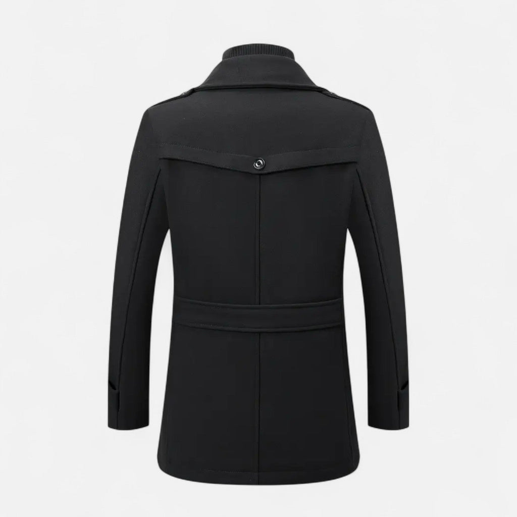 Dorevelle | Men’s Tweed Coat – Slim Heritage Elegance