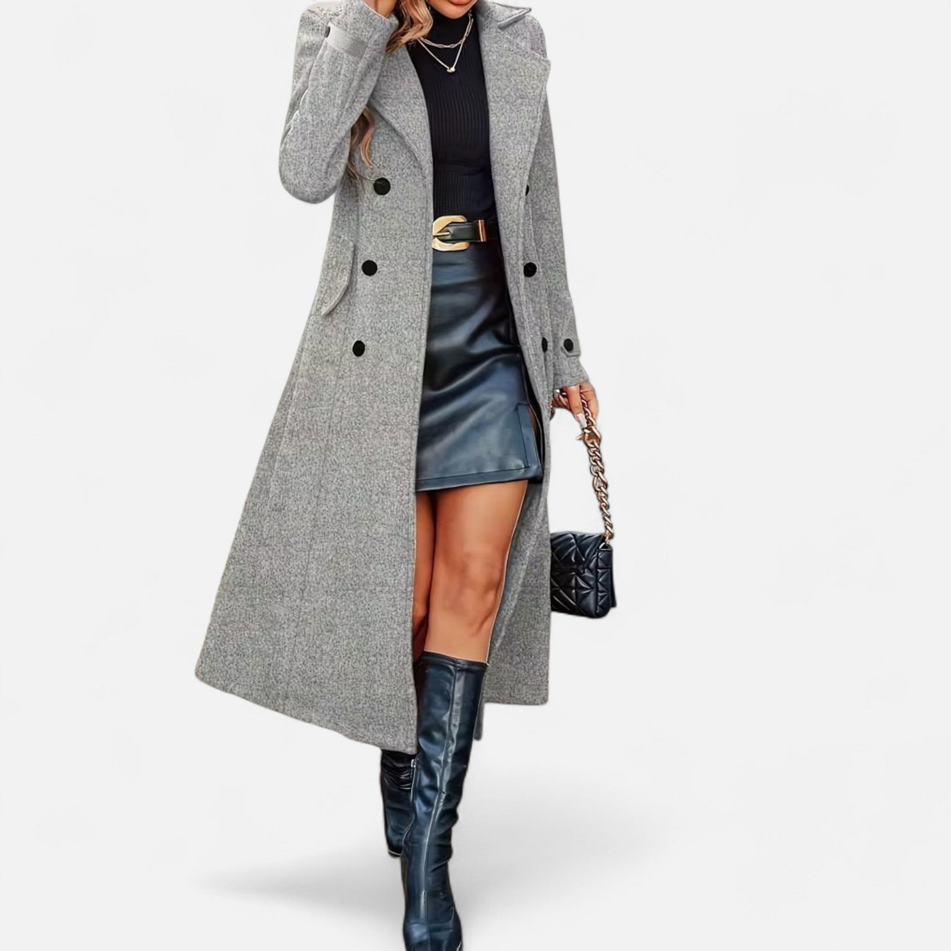 Dorevelle | Damen Langmantel – Elegante Saison-Outerwear für Ihren Stil