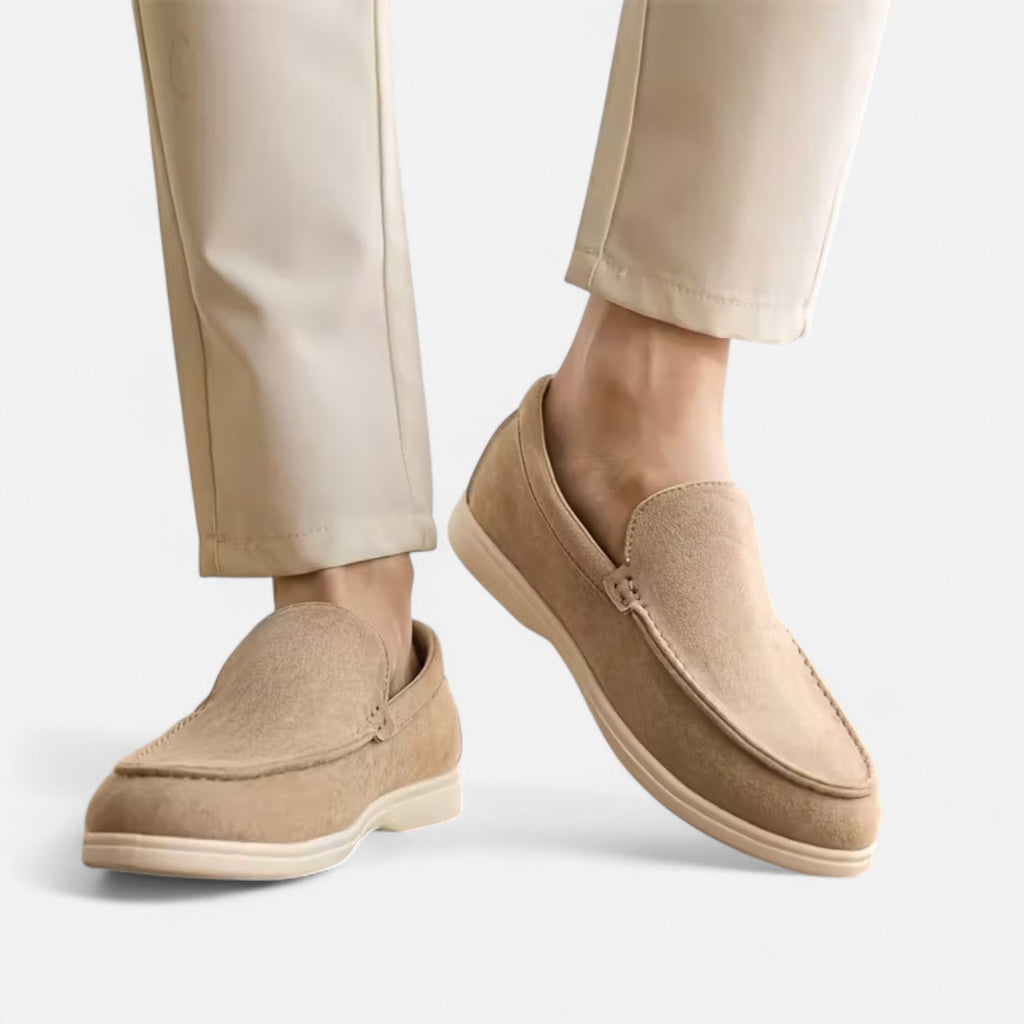 Dorevelle Herren Wildleder-Slipper für mühelosen Stil