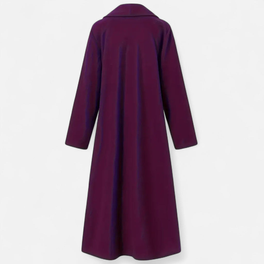 Dorevelle Women's Plus Size Overcoat with Stylish Lapel Collar for Elegant Look