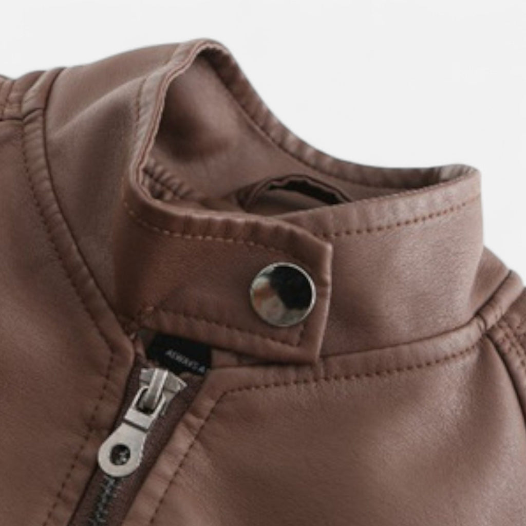 Dorevelle Women's Leather Jacket – Timeless Heritage Chic Style