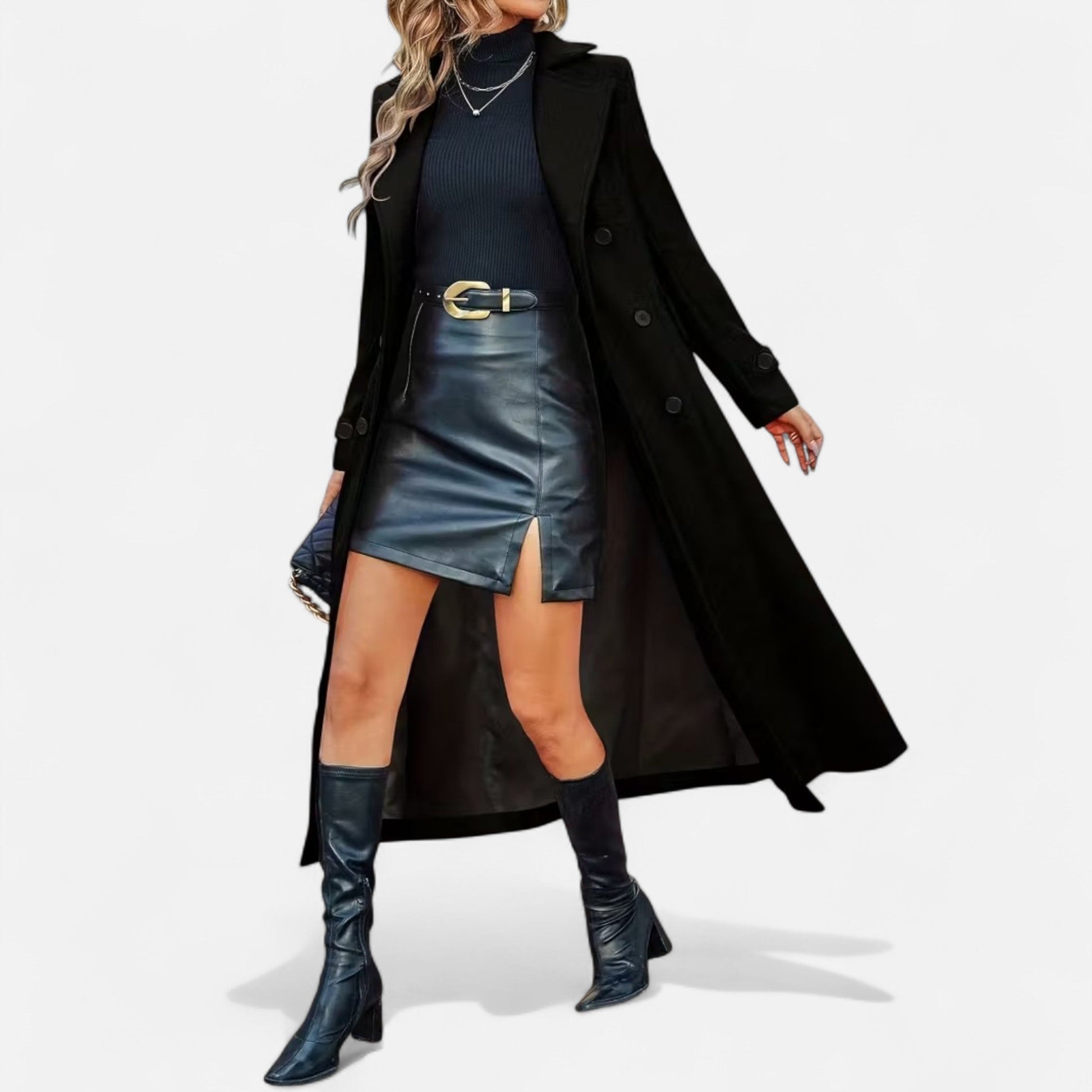 Dorevelle | Damen Langmantel – Elegante Saison-Outerwear für Ihren Stil