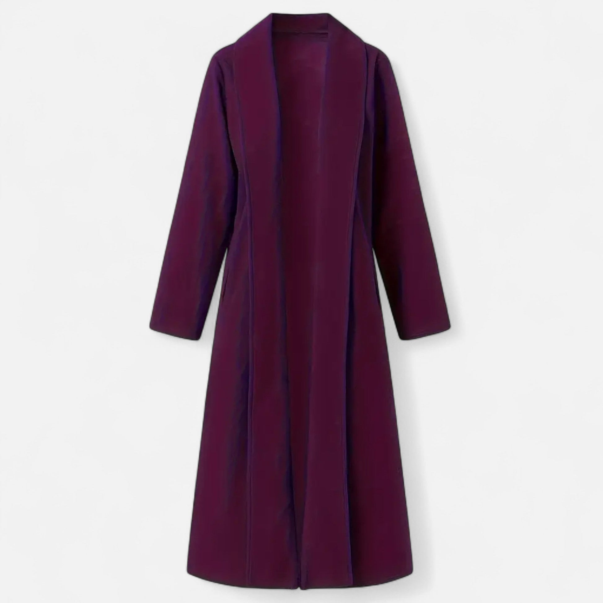 Dorevelle Women's Plus Size Overcoat with Stylish Lapel Collar for Elegant Look