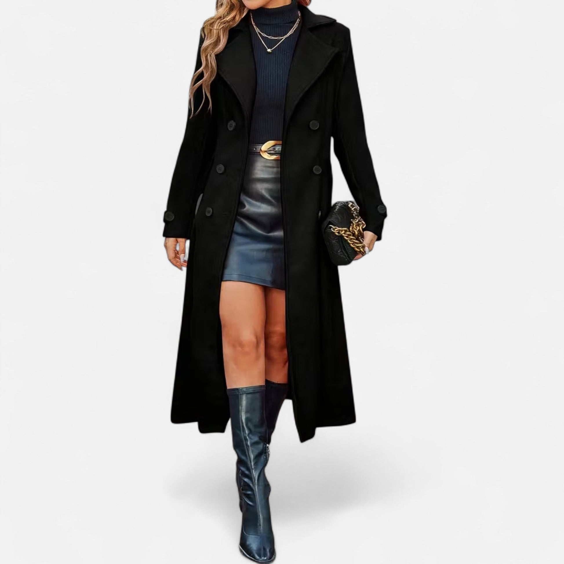 Dorevelle | Damen Langmantel – Elegante Saison-Outerwear für Ihren Stil