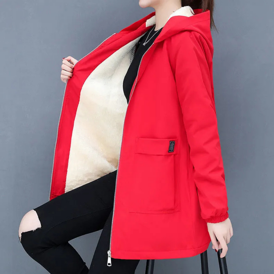 Kaleia – Comfortable and Stylish Hooded Jacket for Women